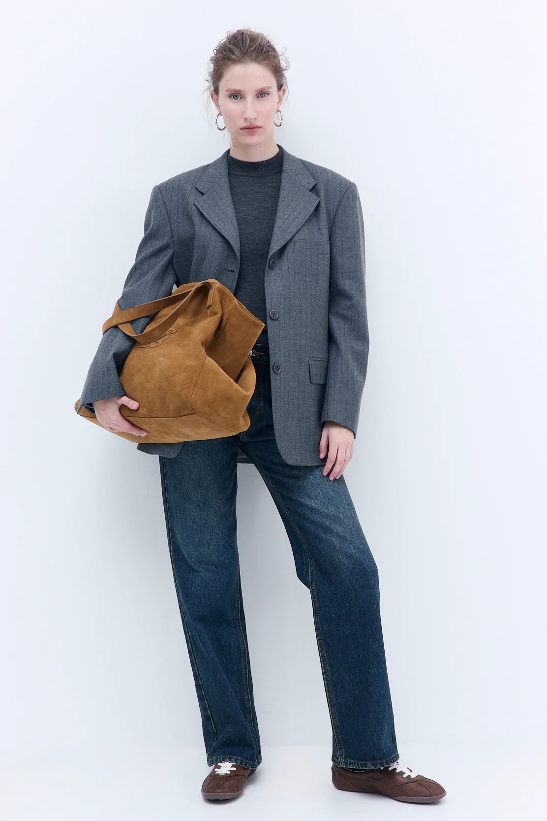 Oversized Wool Daddy Blazer - Image 3