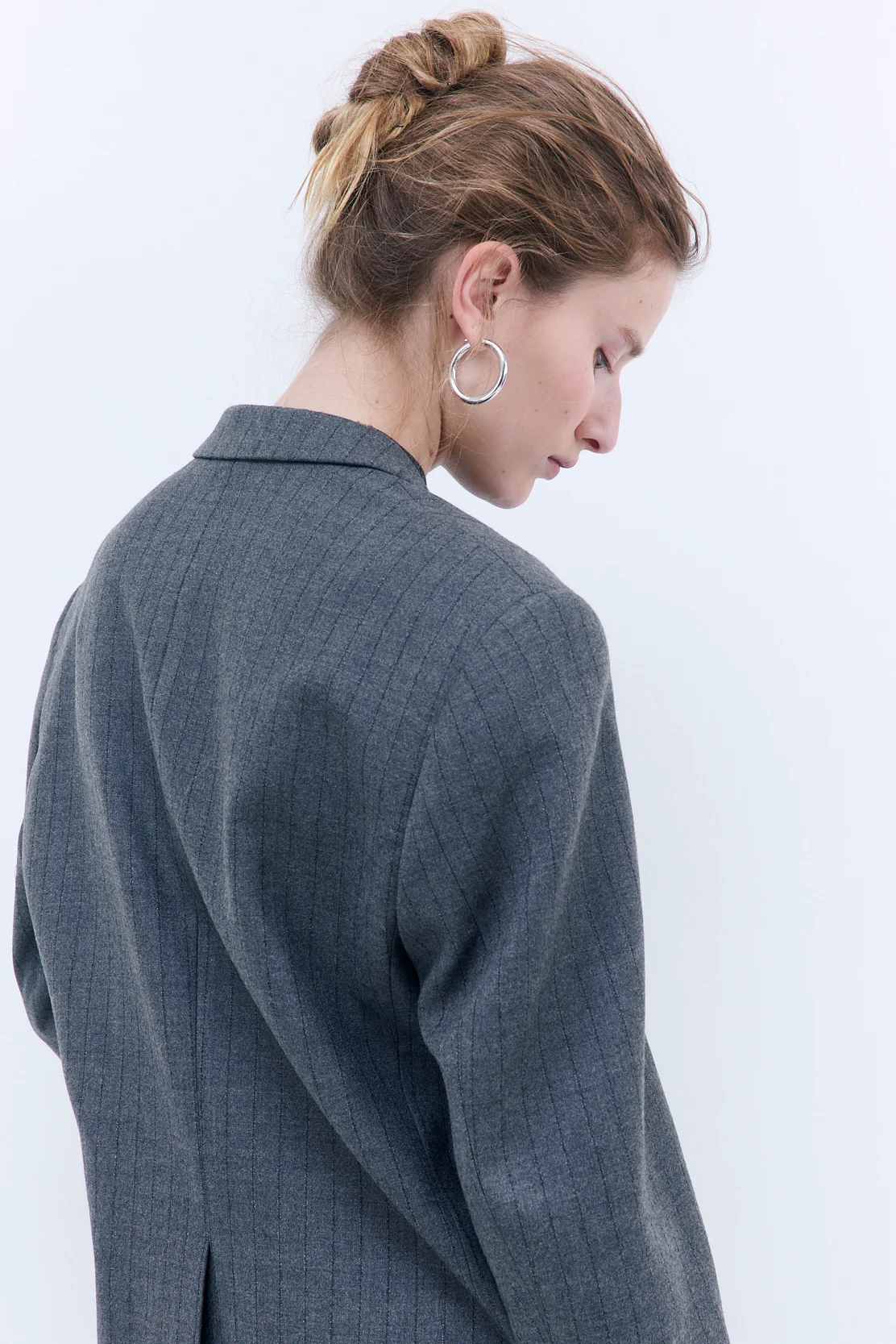 Oversized Wool Daddy Blazer - Image 6