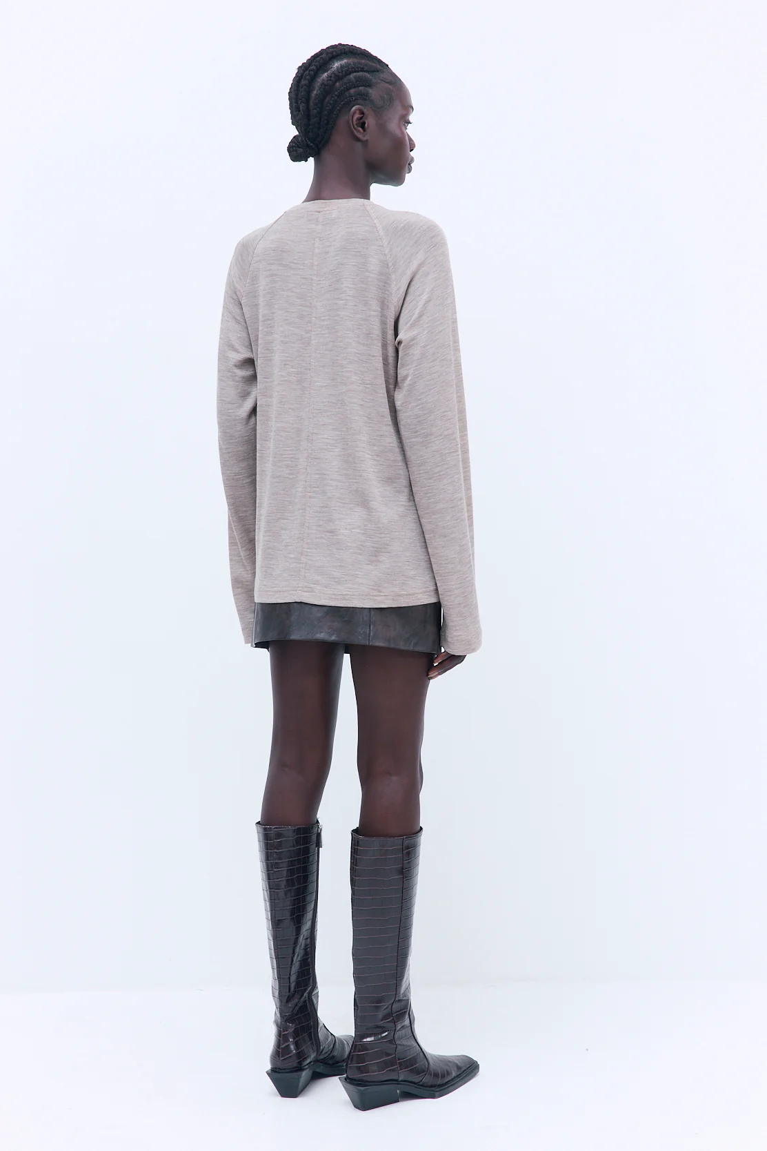 Oversized Wool Long Sleeve - Image 4