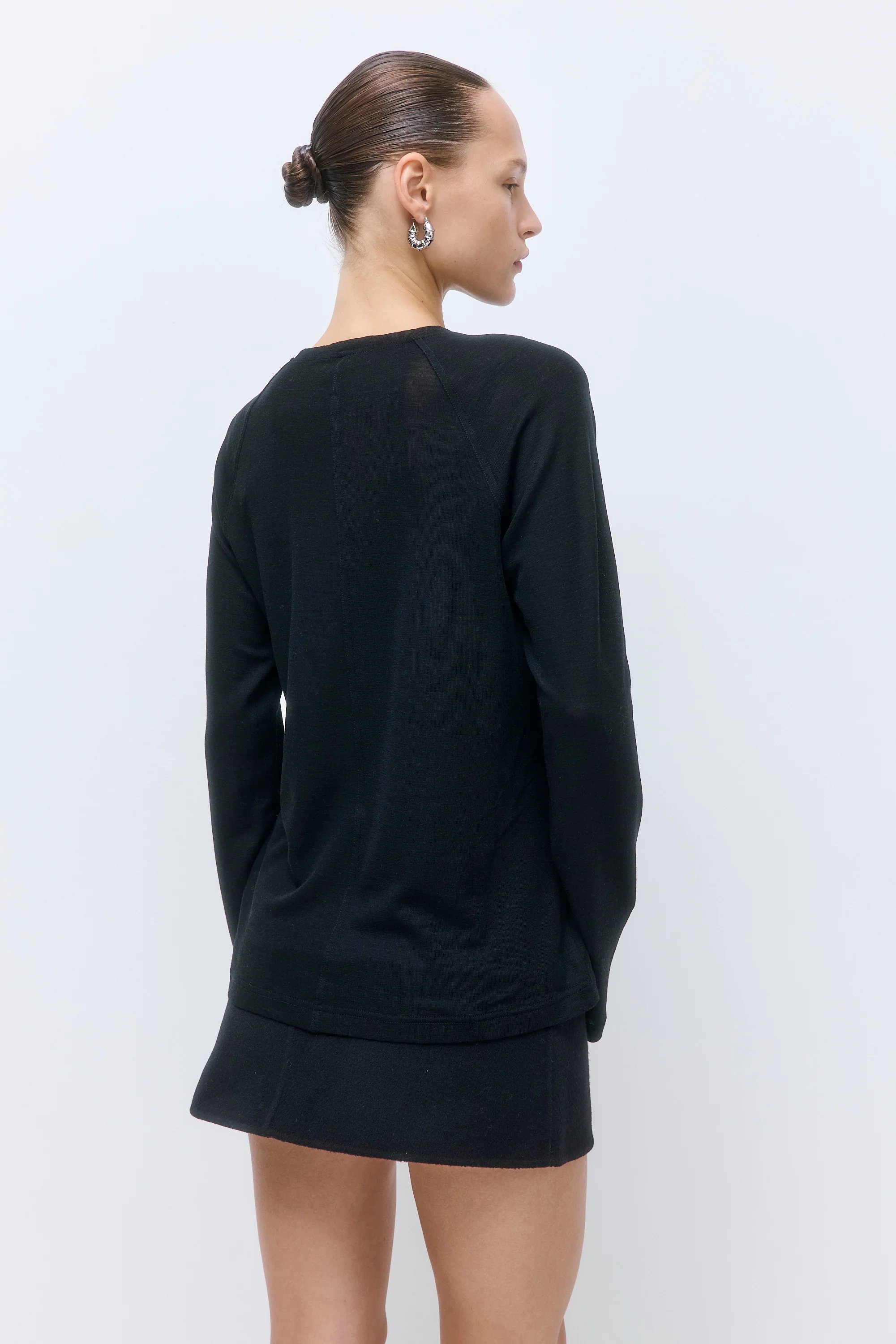 Oversized Wool Long Sleeve - Image 5