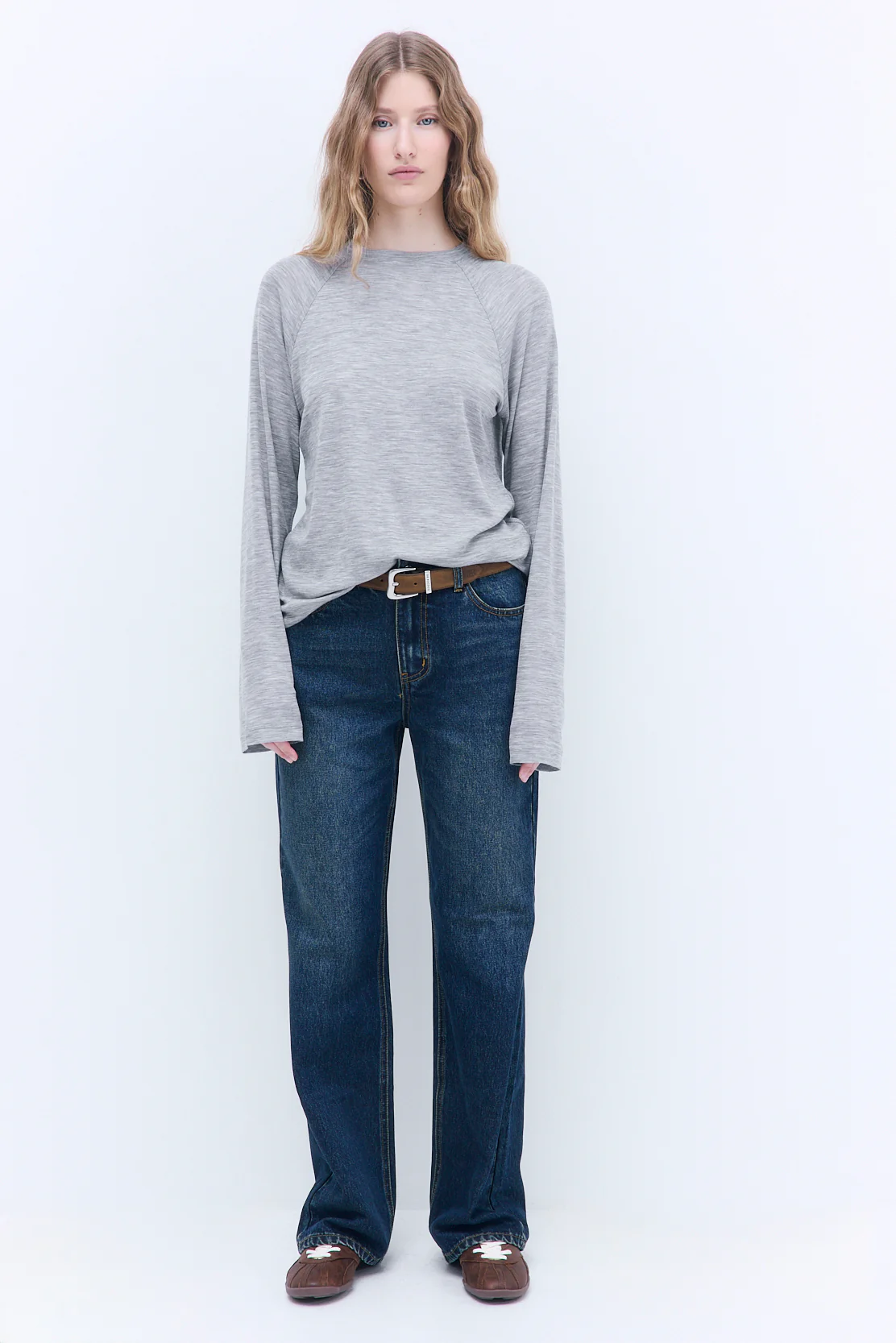 Oversized Wool Long Sleeve - Image 2