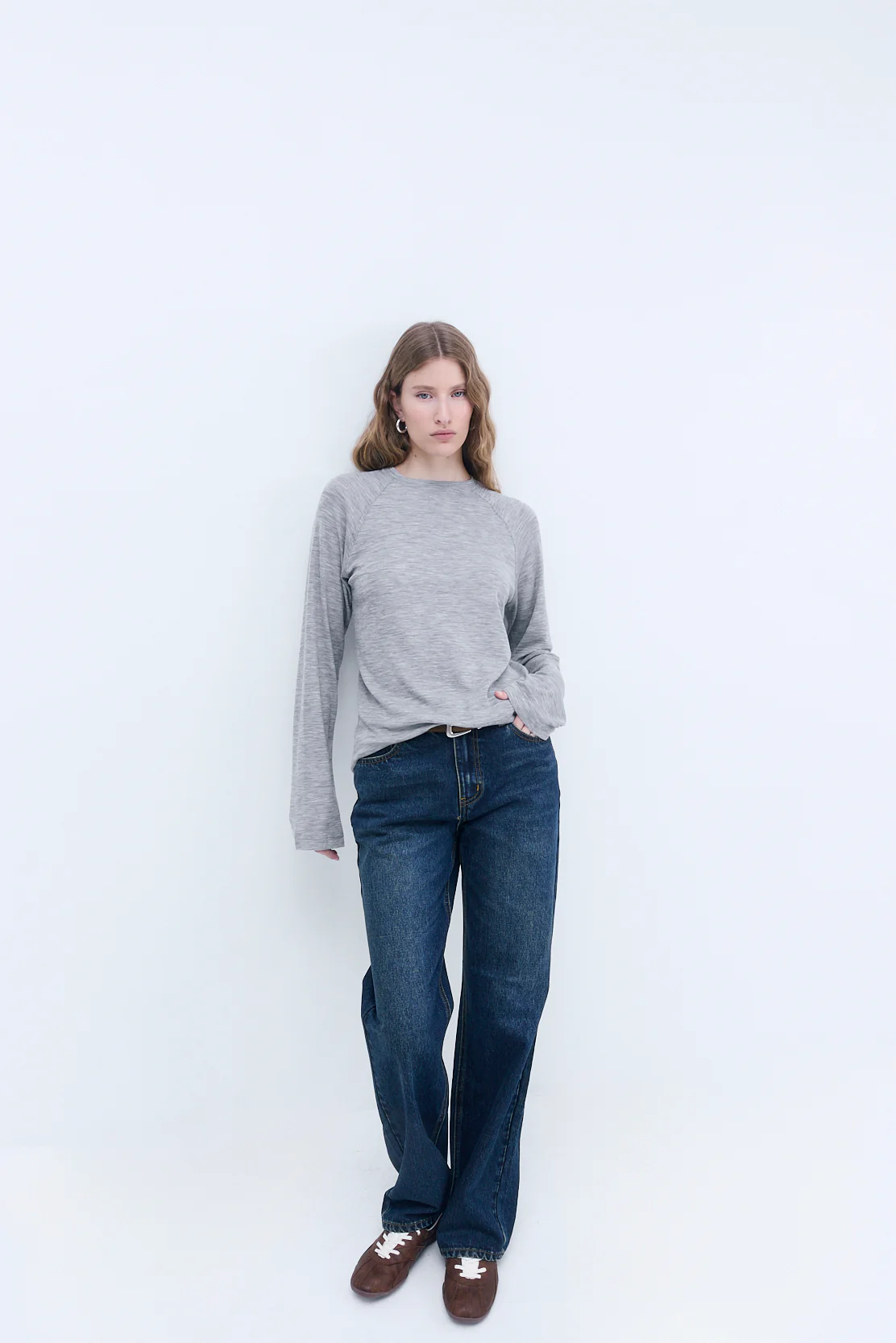 Oversized Wool Long Sleeve - Image 3