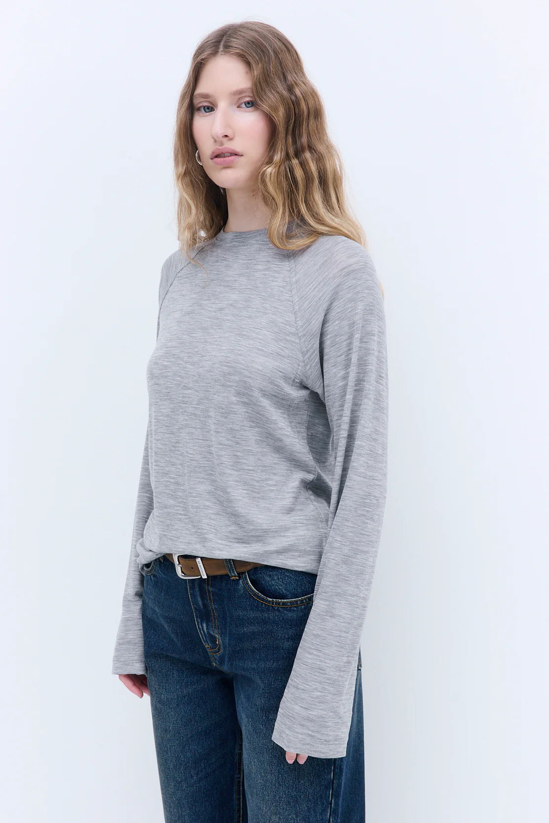 Oversized Wool Long Sleeve - Image 4