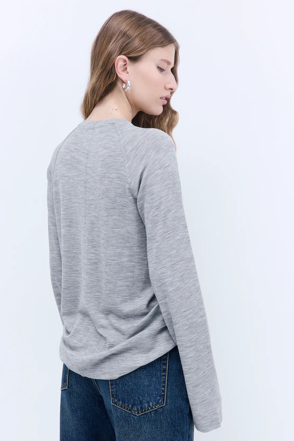 Oversized Wool Long Sleeve - Image 5