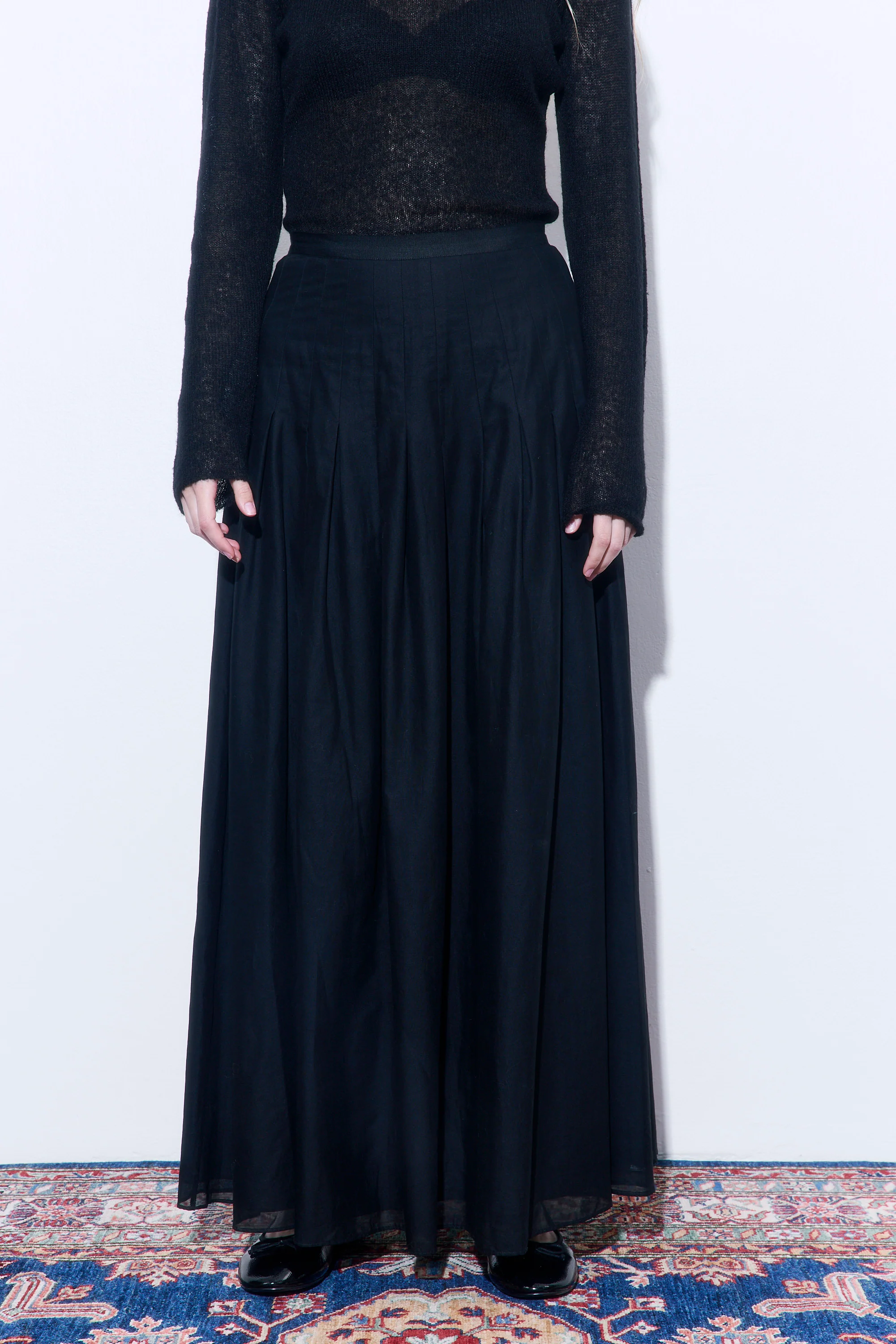 Pleated Maxi Skirt - Image 2