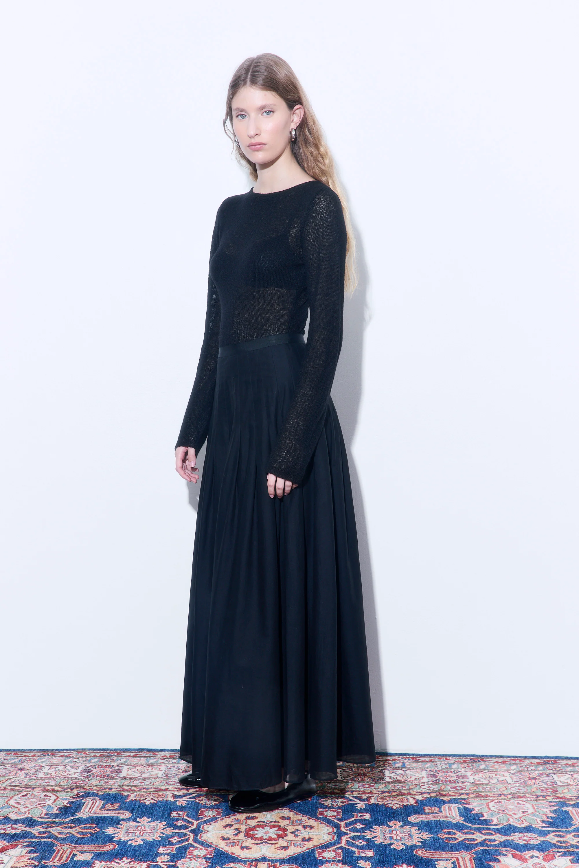 Pleated Maxi Skirt - Image 4