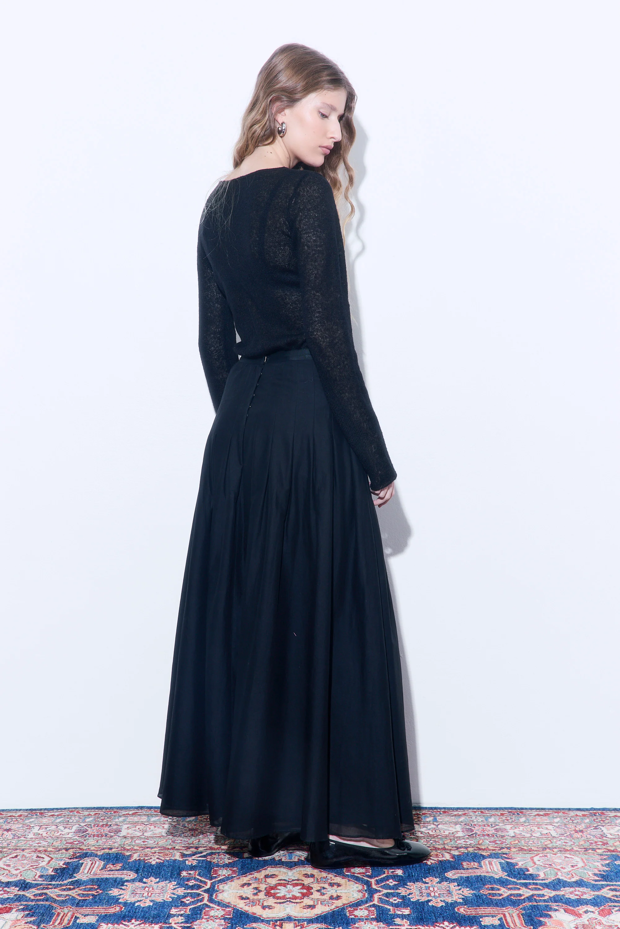 Pleated Maxi Skirt - Image 5