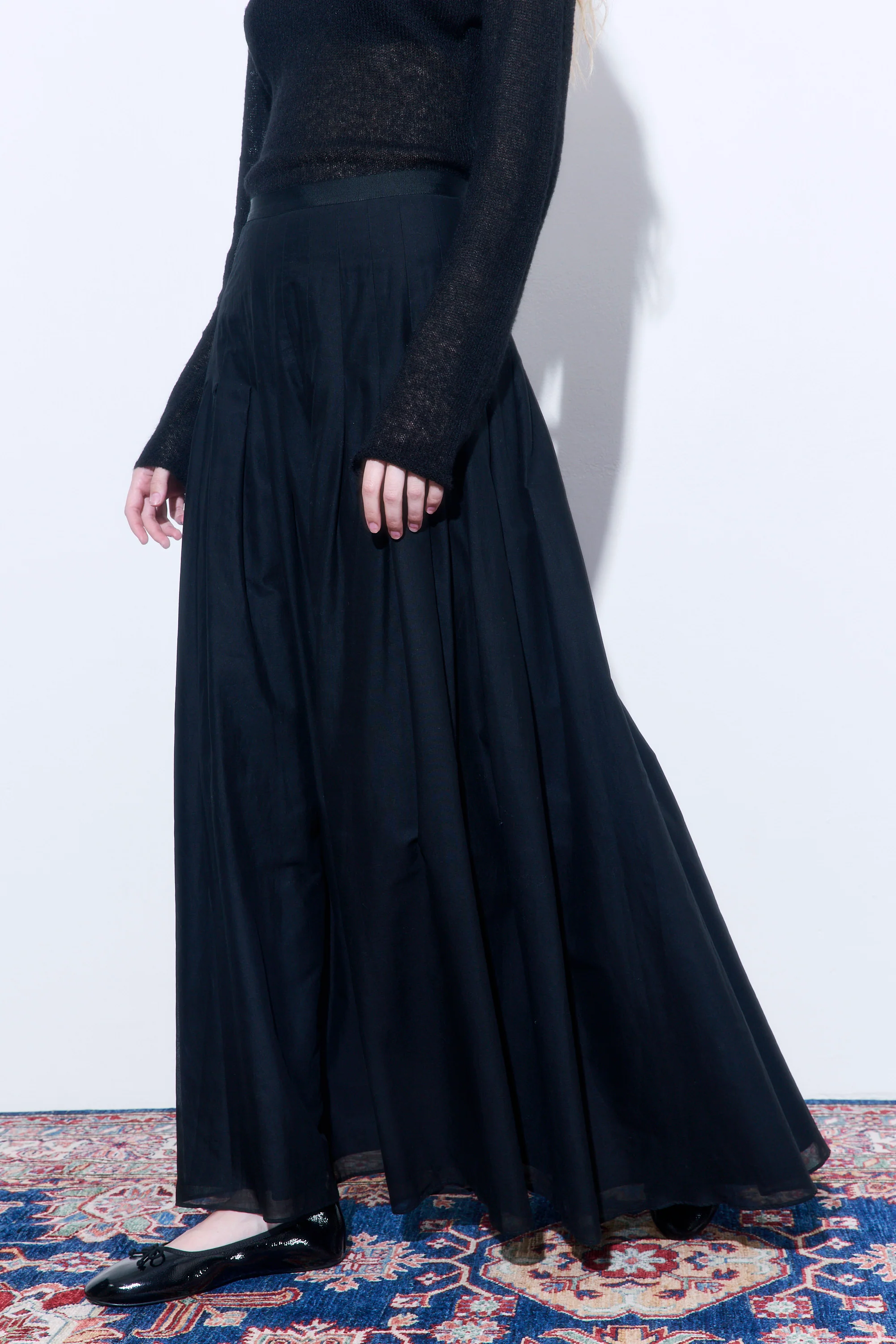 Pleated Maxi Skirt - Image 6