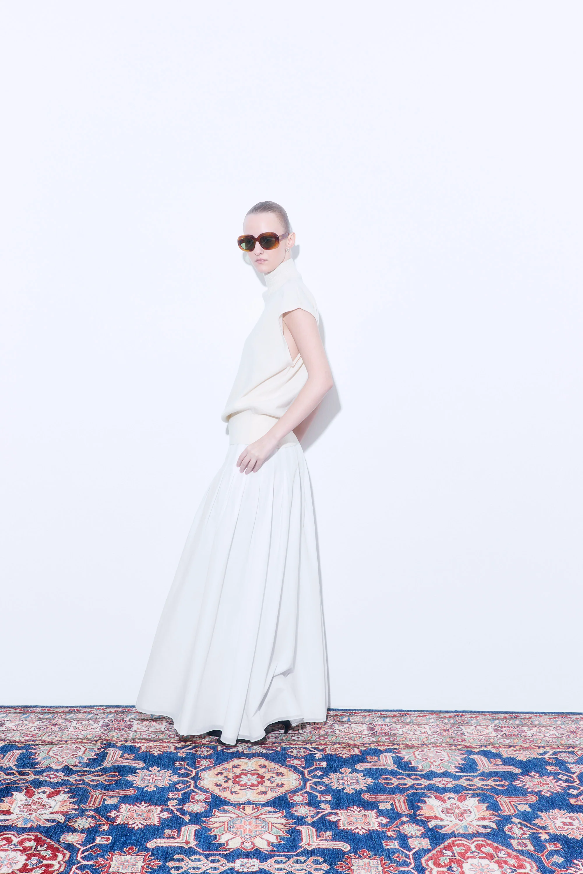 Pleated Maxi Skirt - Image 3