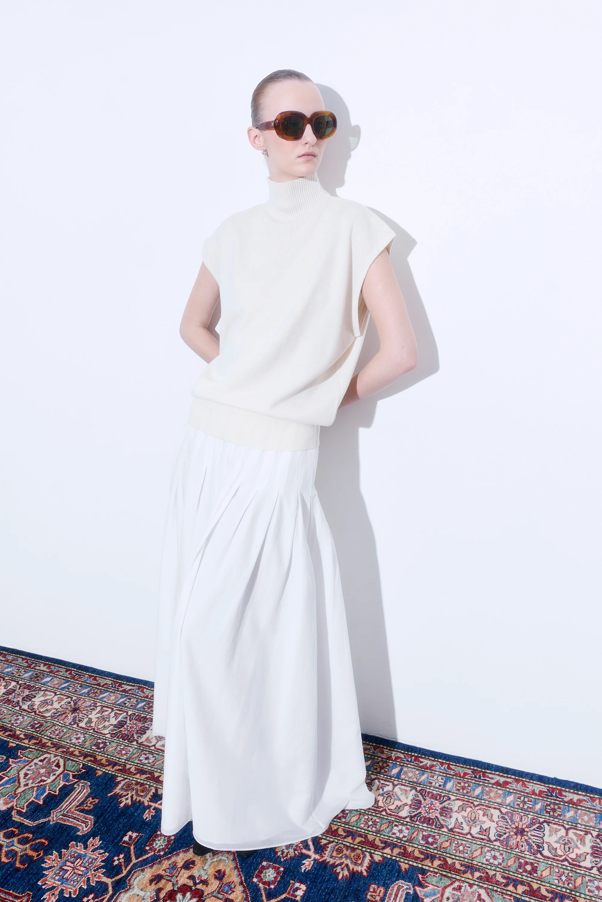 Pleated Maxi Skirt - Image 8