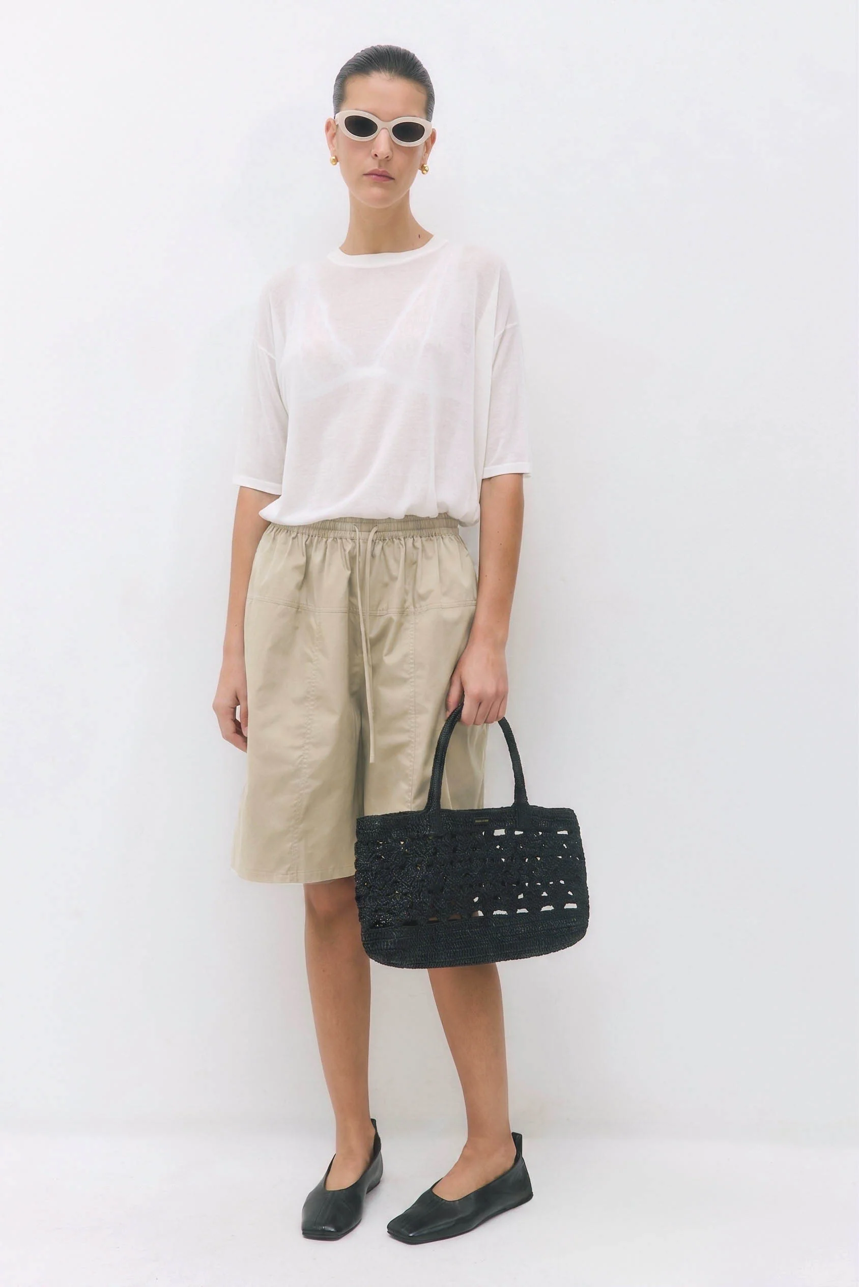 Poplin Bermuda Shorts