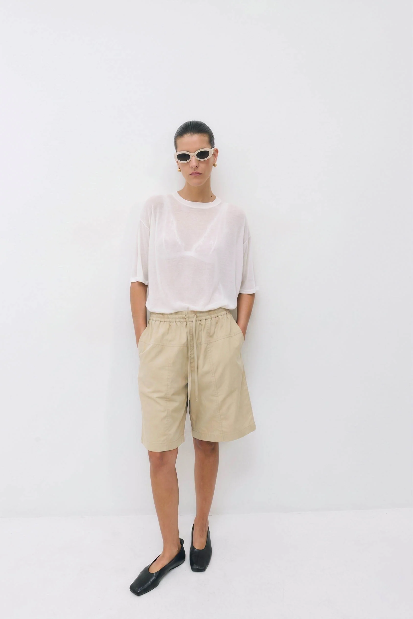 Poplin Bermuda Shorts - Image 3