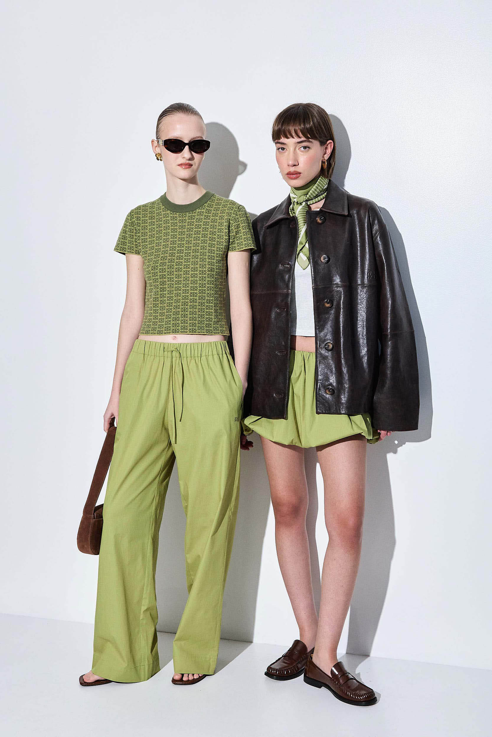 Poplin Bubble Mini Skirt - Image 8