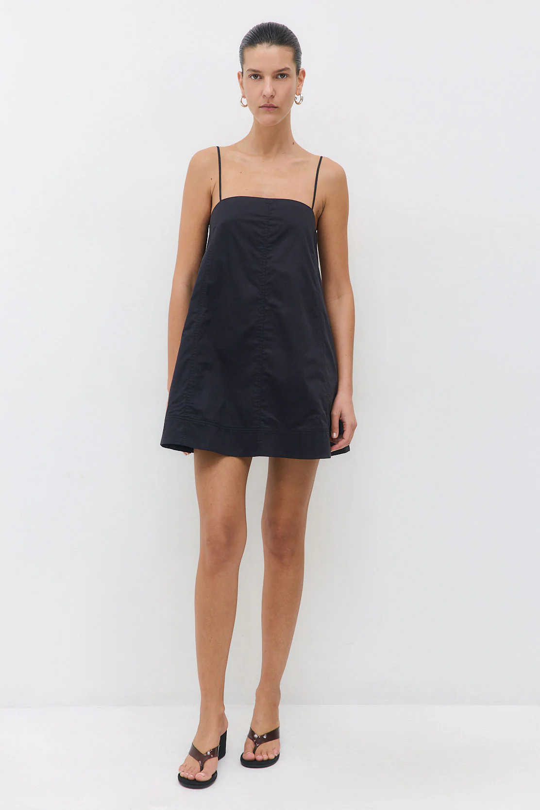 Poplin Mini Dress