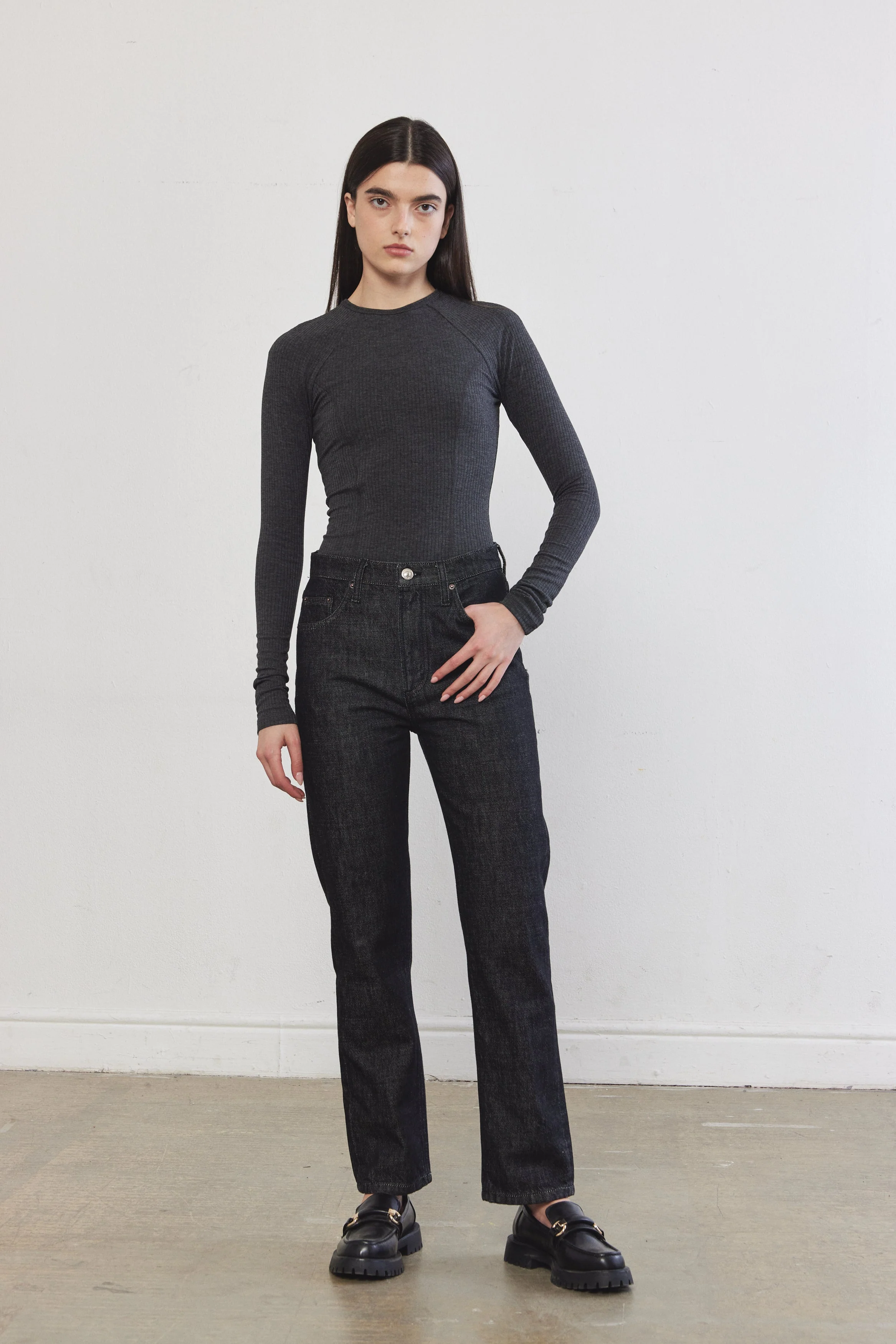 Princess Cut Flat-Lock Ribbed Top - Image 2