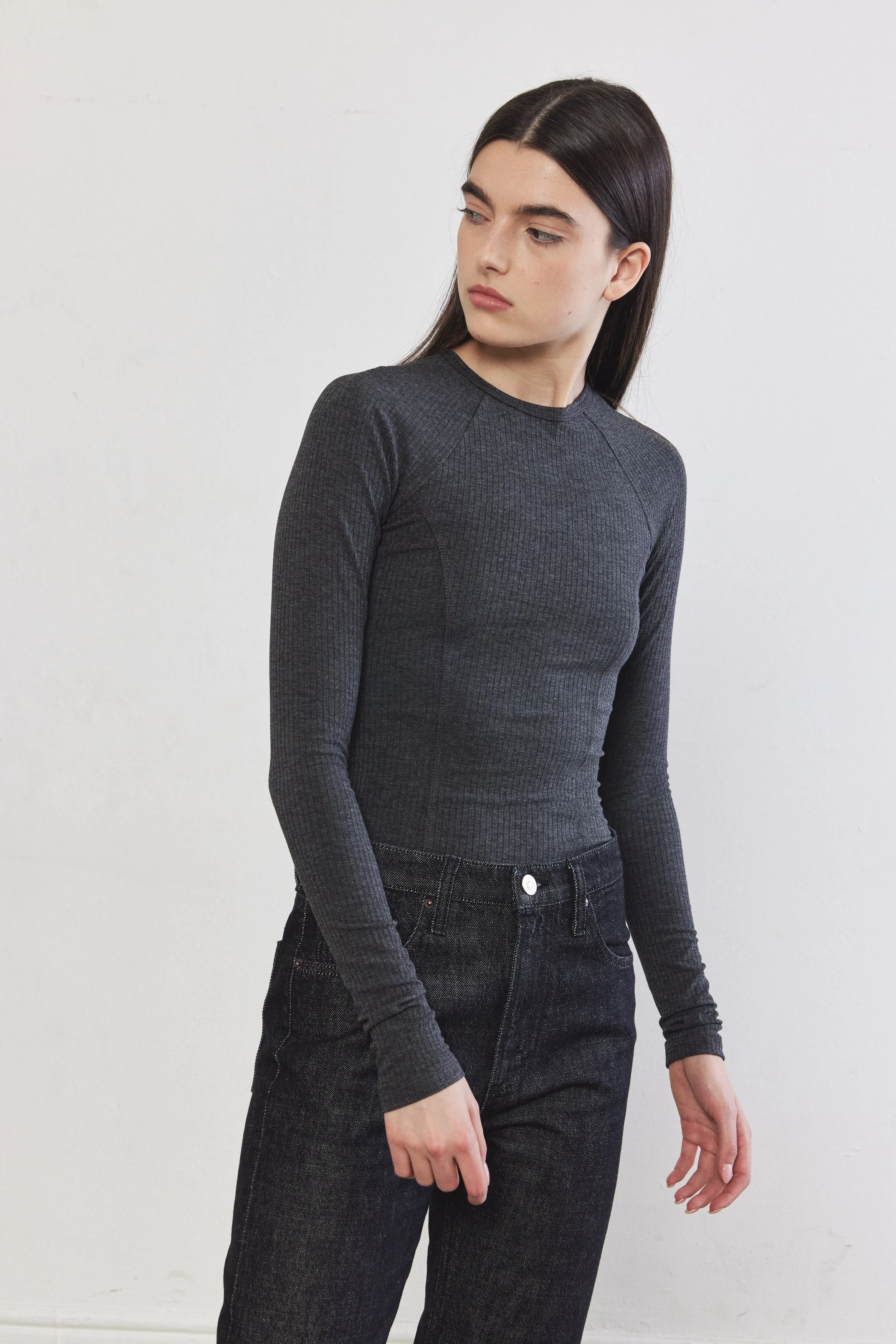 Princess Cut Flat-Lock Ribbed Top - Image 3