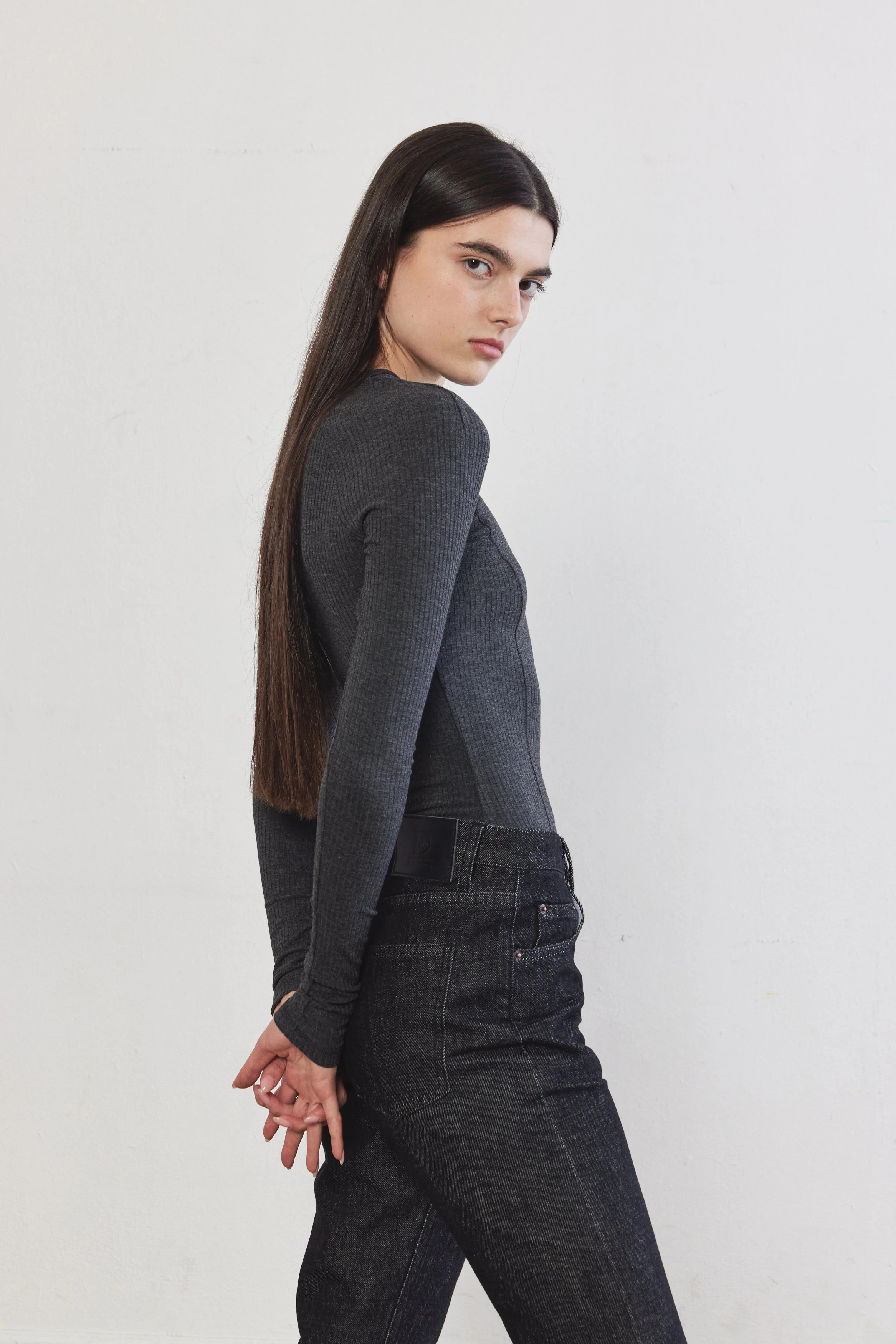 Princess Cut Flat-Lock Ribbed Top - Image 5