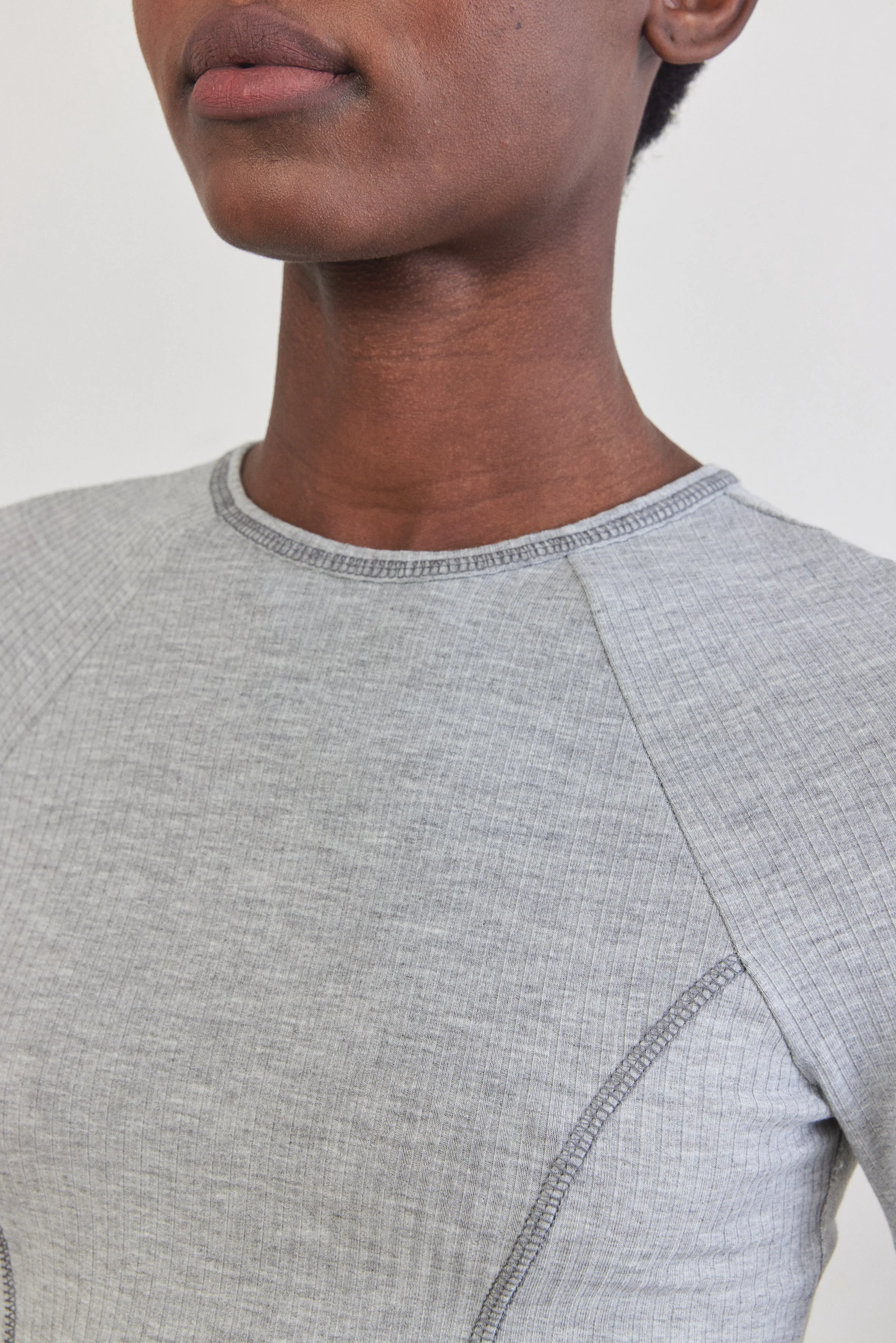 Princess Cut Flat-Lock Ribbed Top - Image 4