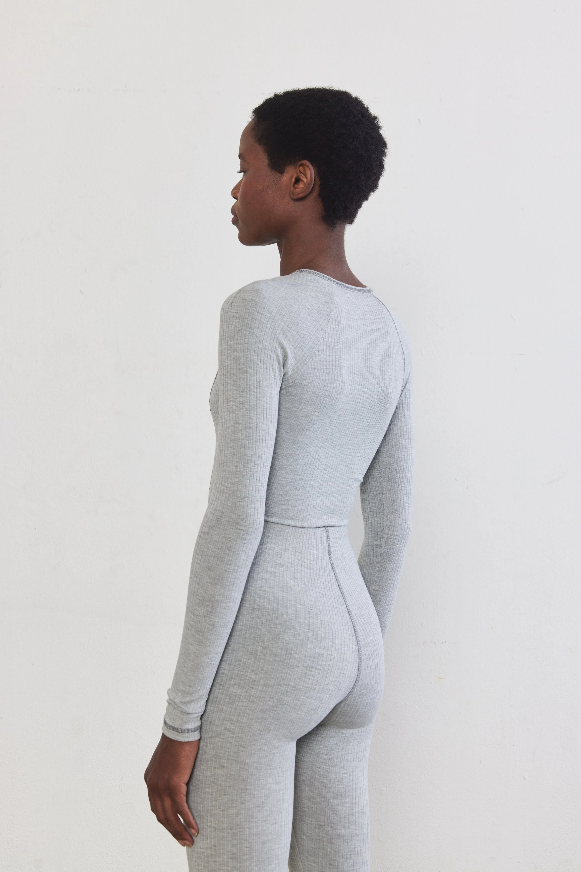 Princess Cut Flat-Lock Ribbed Top - Image 5