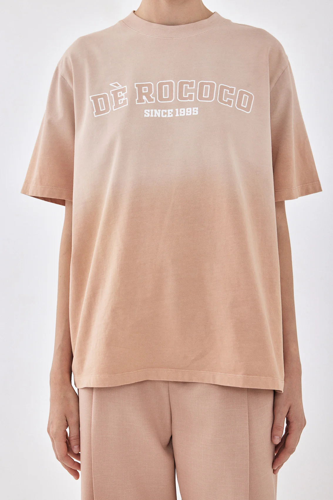 Gradient Printed Oversized T Shirt - Image 6