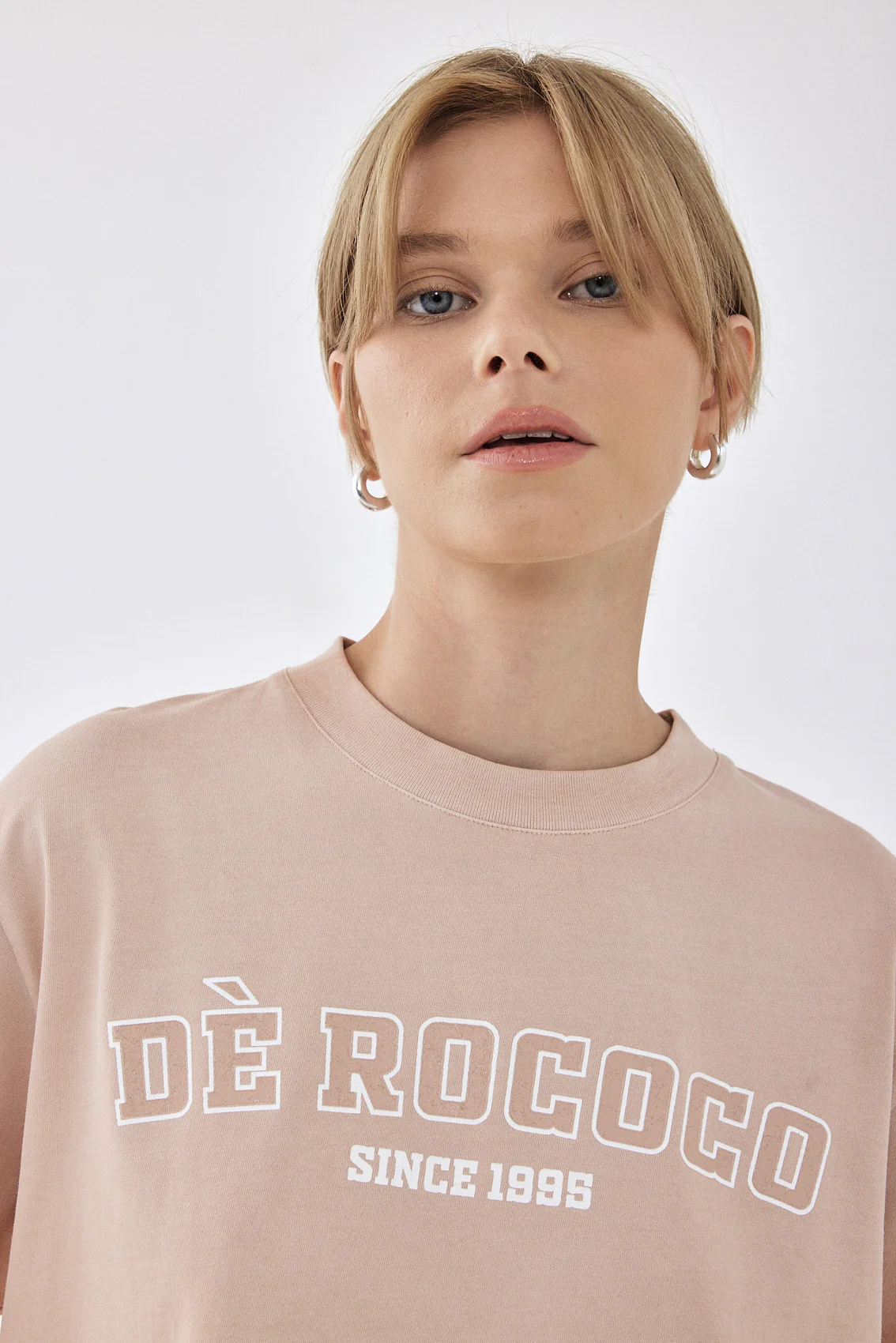 Gradient Printed Oversized T Shirt - Image 8
