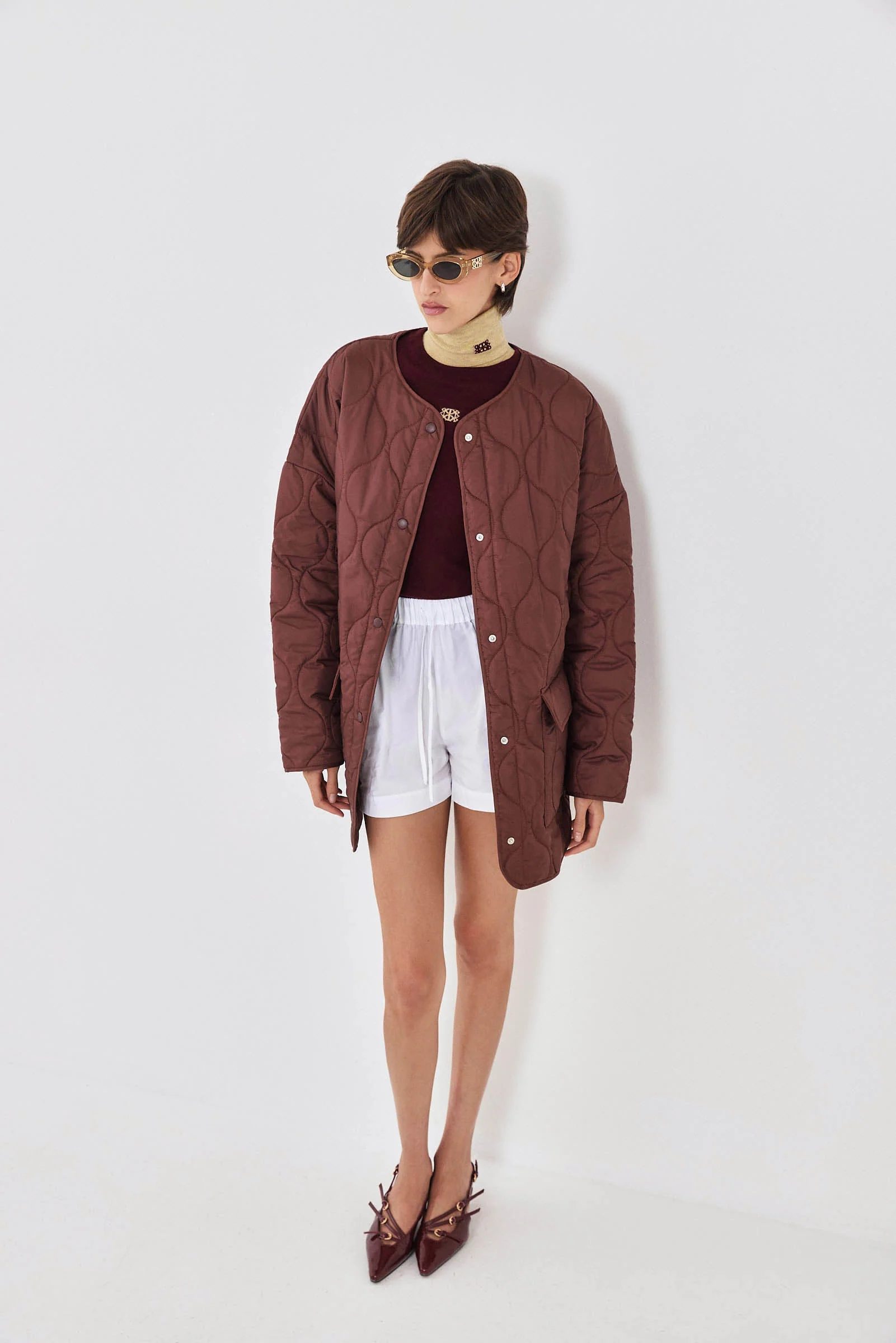 Quilted Coat - Image 3