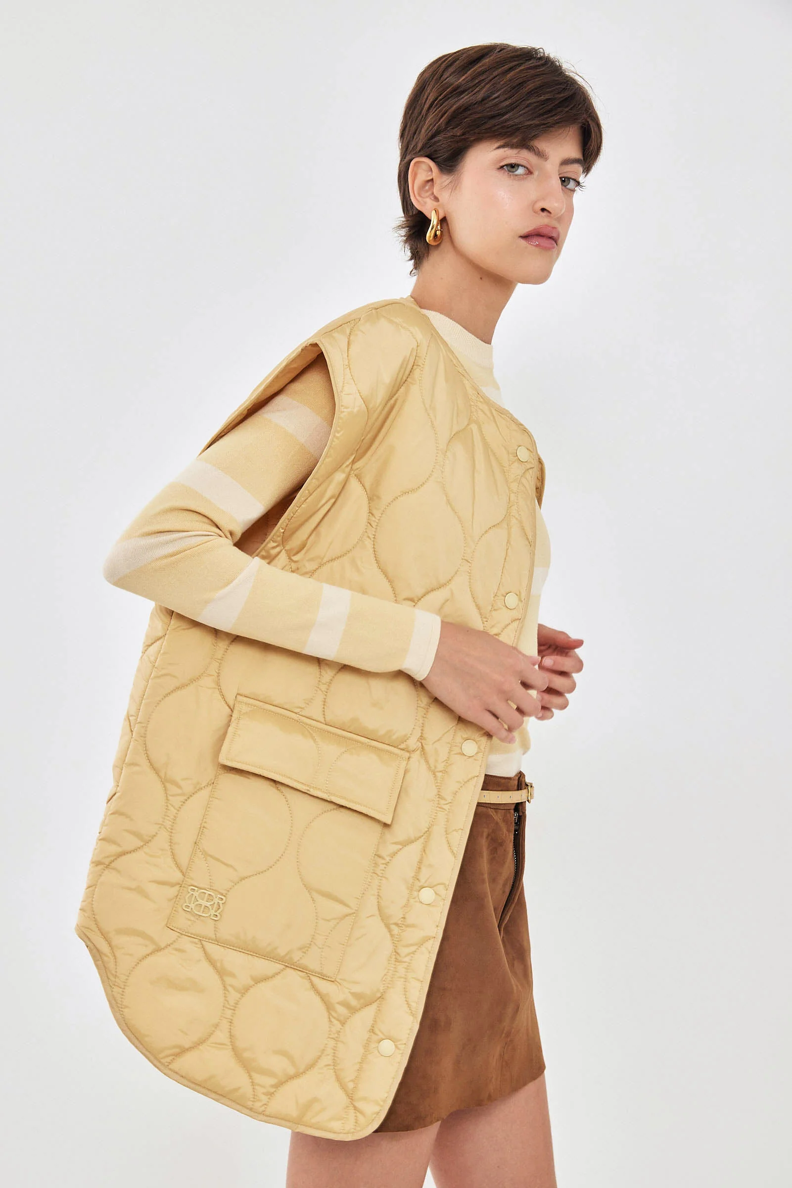 Quilted Vest - Image 4