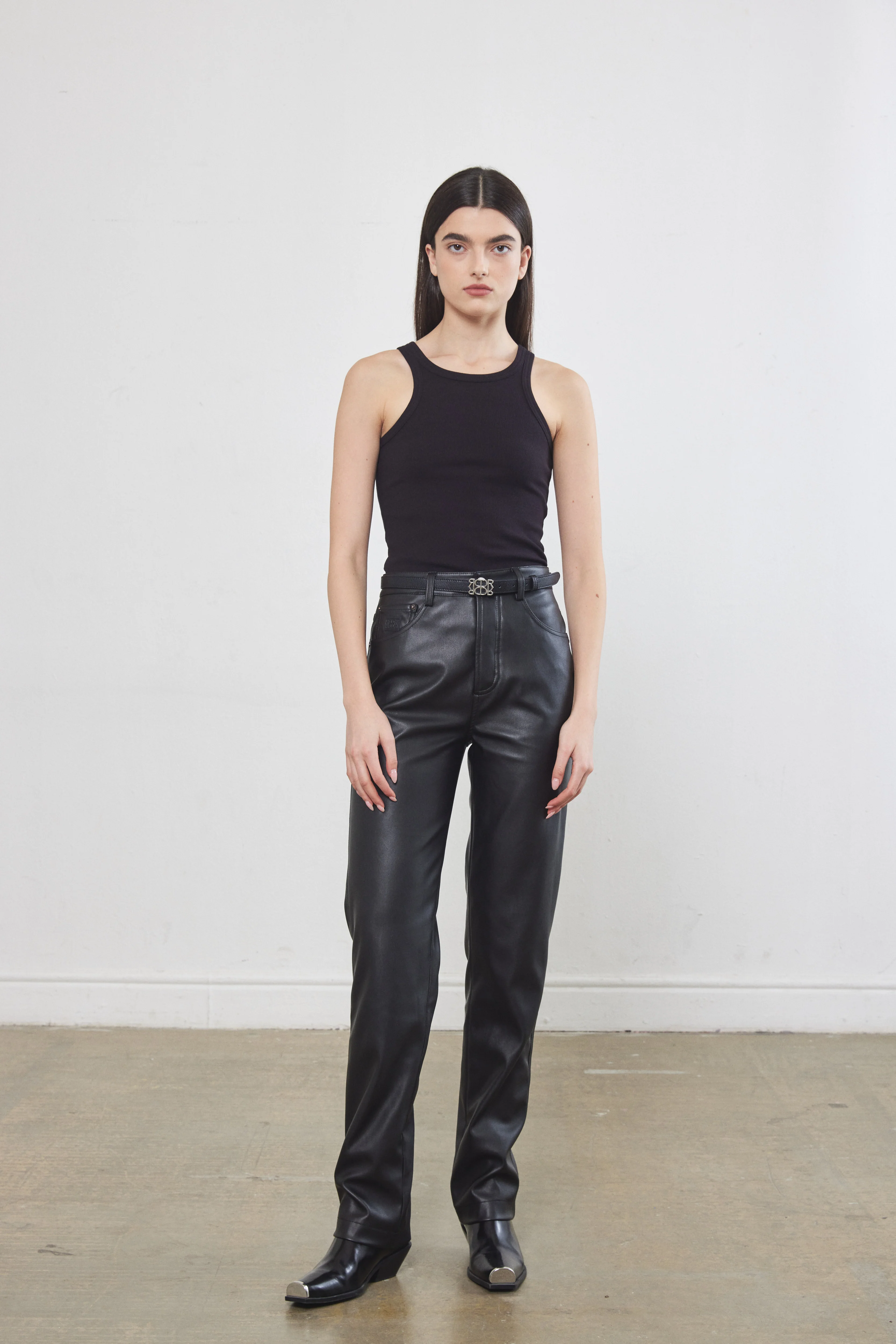 Racerback Ribbed Top - Image 2