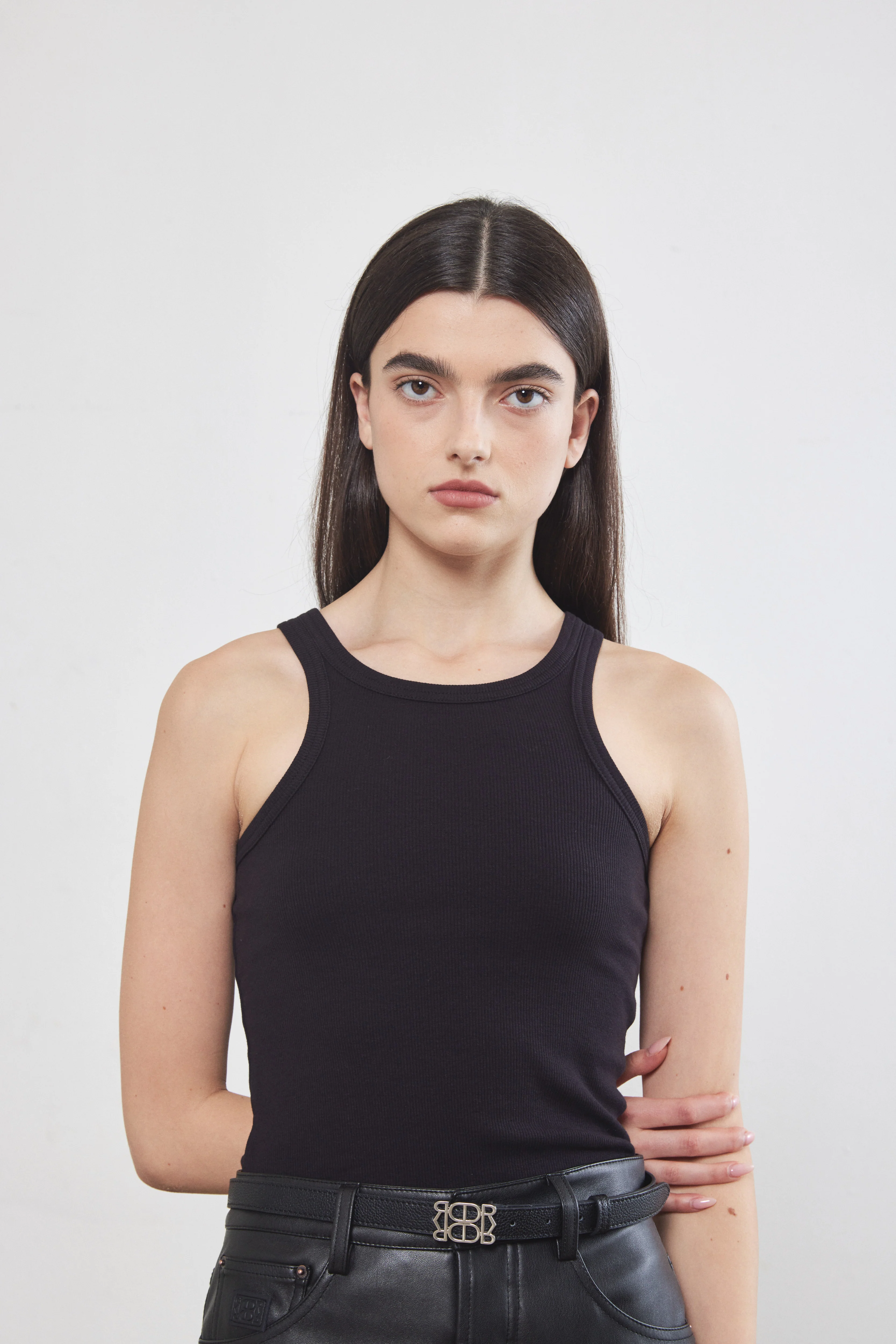 Racerback Ribbed Top - Image 3