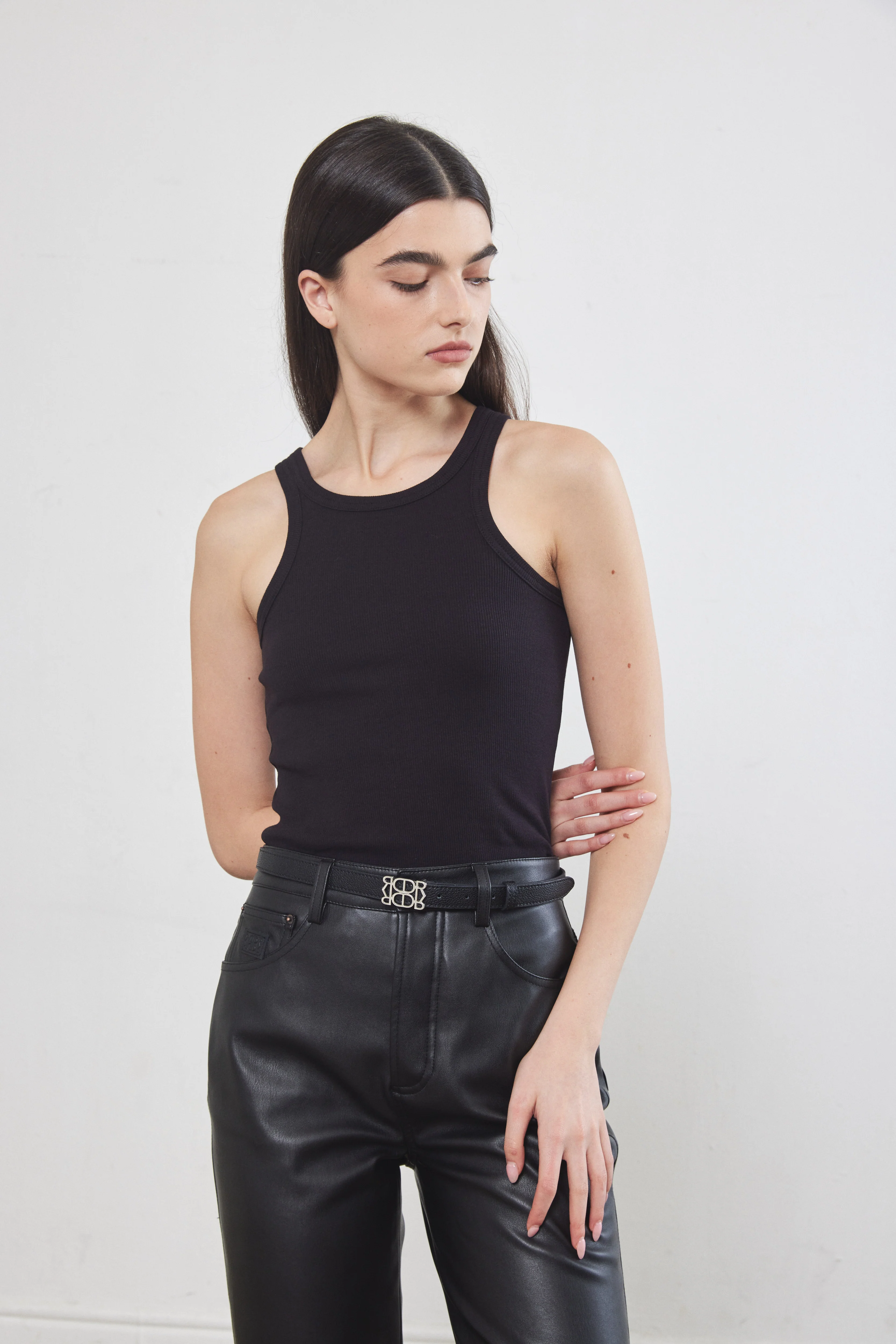 Racerback Ribbed Top - Image 4