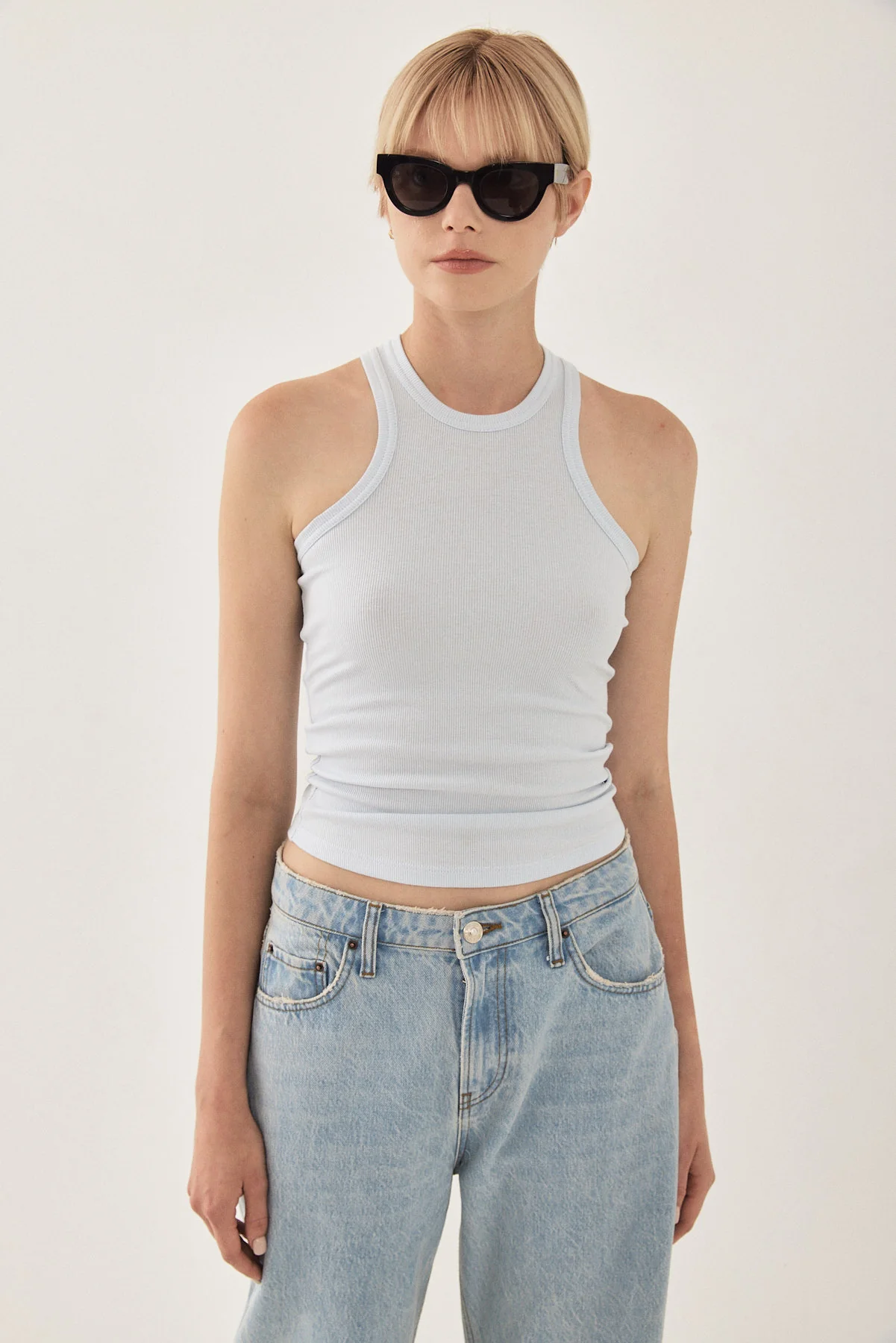 Racerback Ribbed Top
