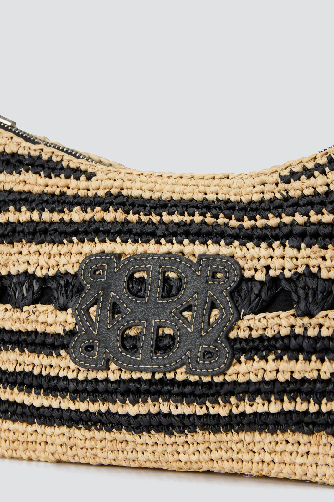 Raffia Crochet Clutch - Image 4