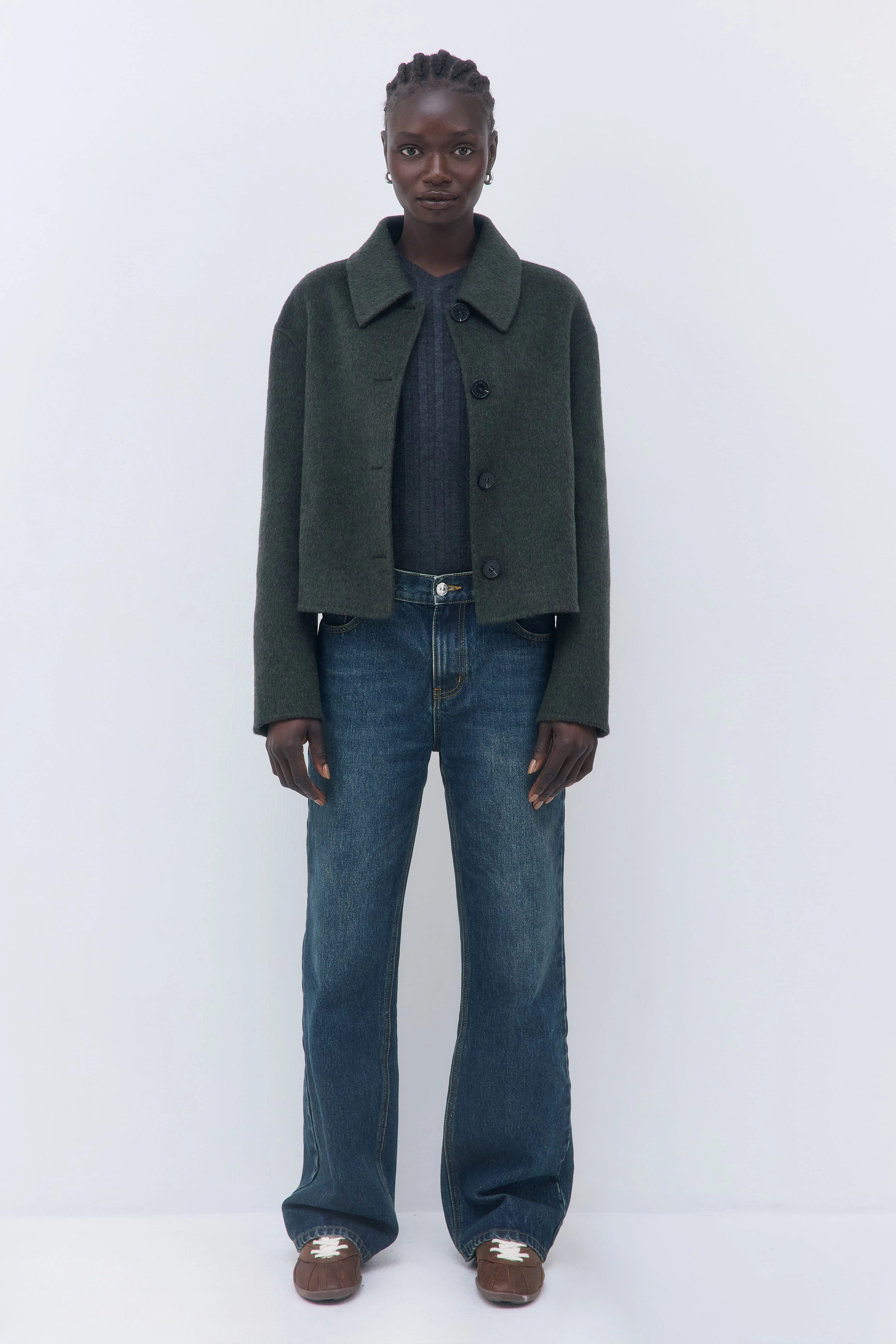 Relaxed Double Wool Jacket - Image 2
