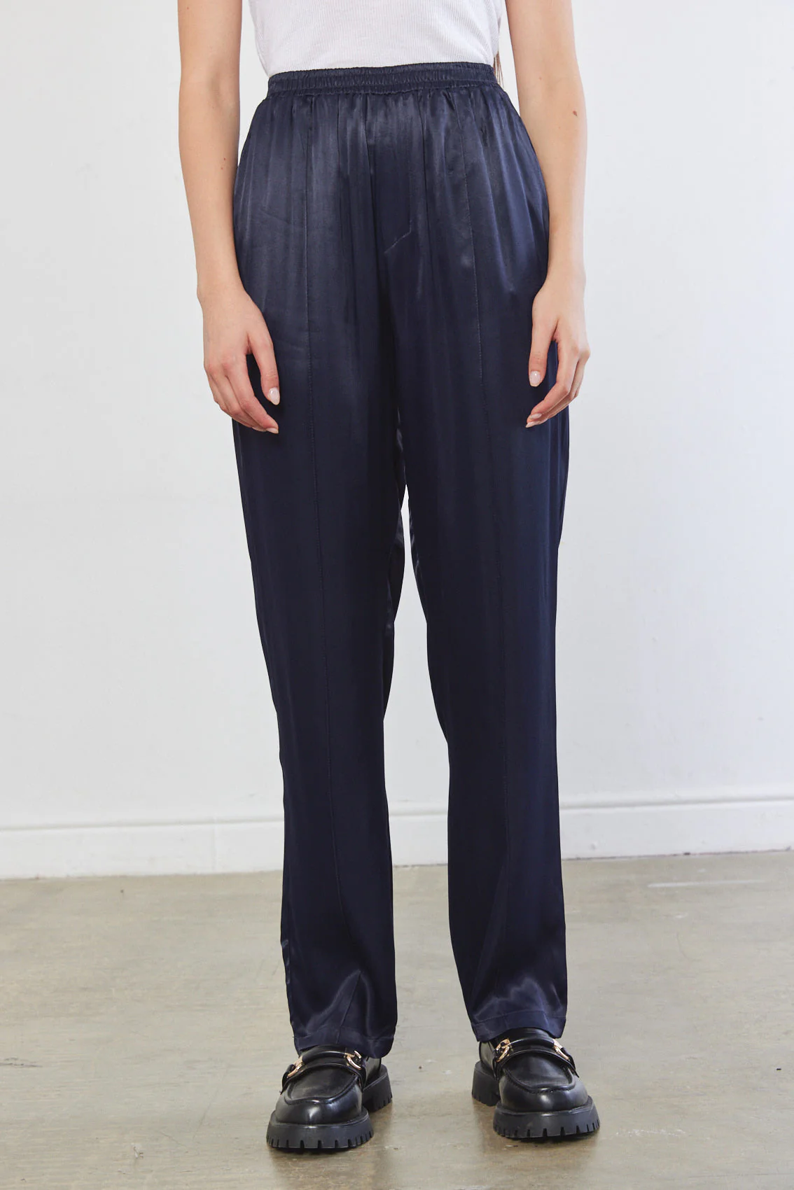 Relaxed Satin Pants - Image 2