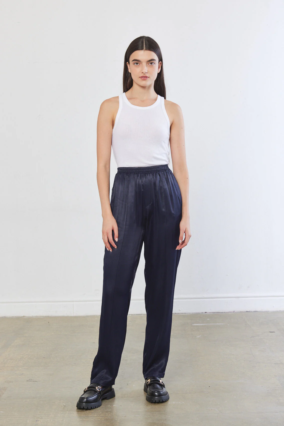 Relaxed Satin Pants - Image 3