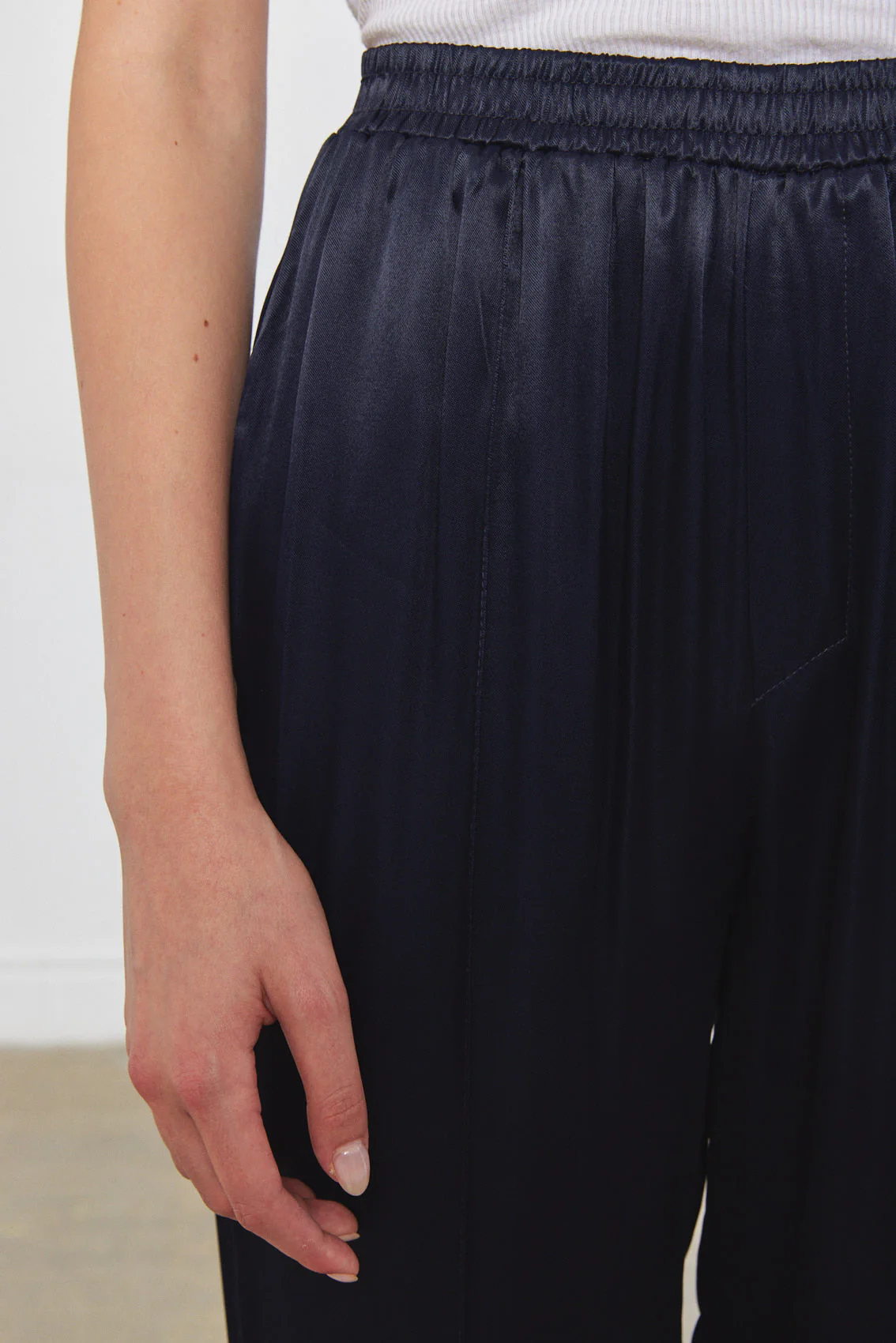Relaxed Satin Pants - Image 4