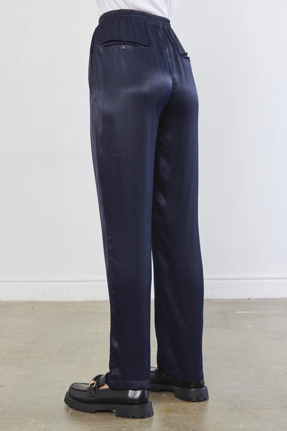 Relaxed Satin Pants - Image 7
