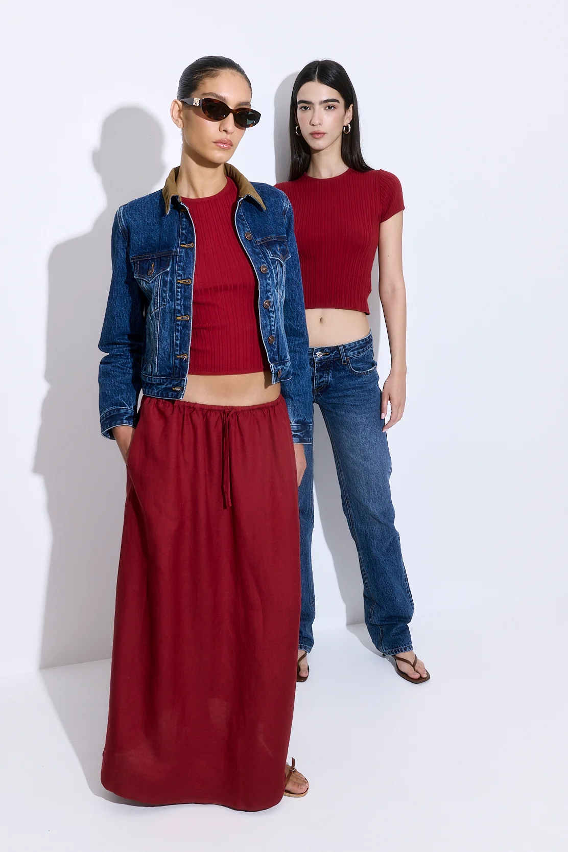 Ribbed Crew Neck Tank Top - Image 9