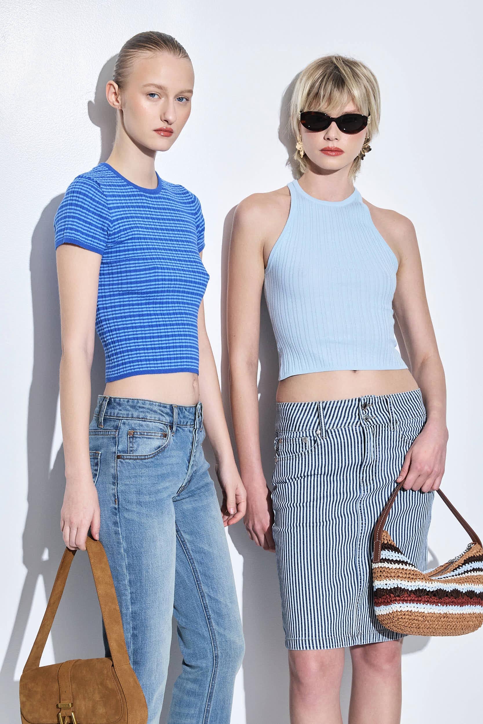 Ribbed Crew Neck Tank Top - Image 7