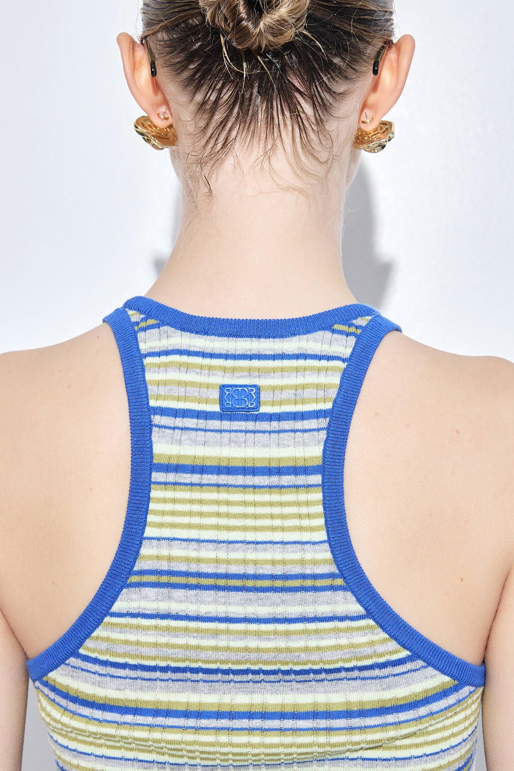 Ribbed Crew Neck Tank Top - Image 6