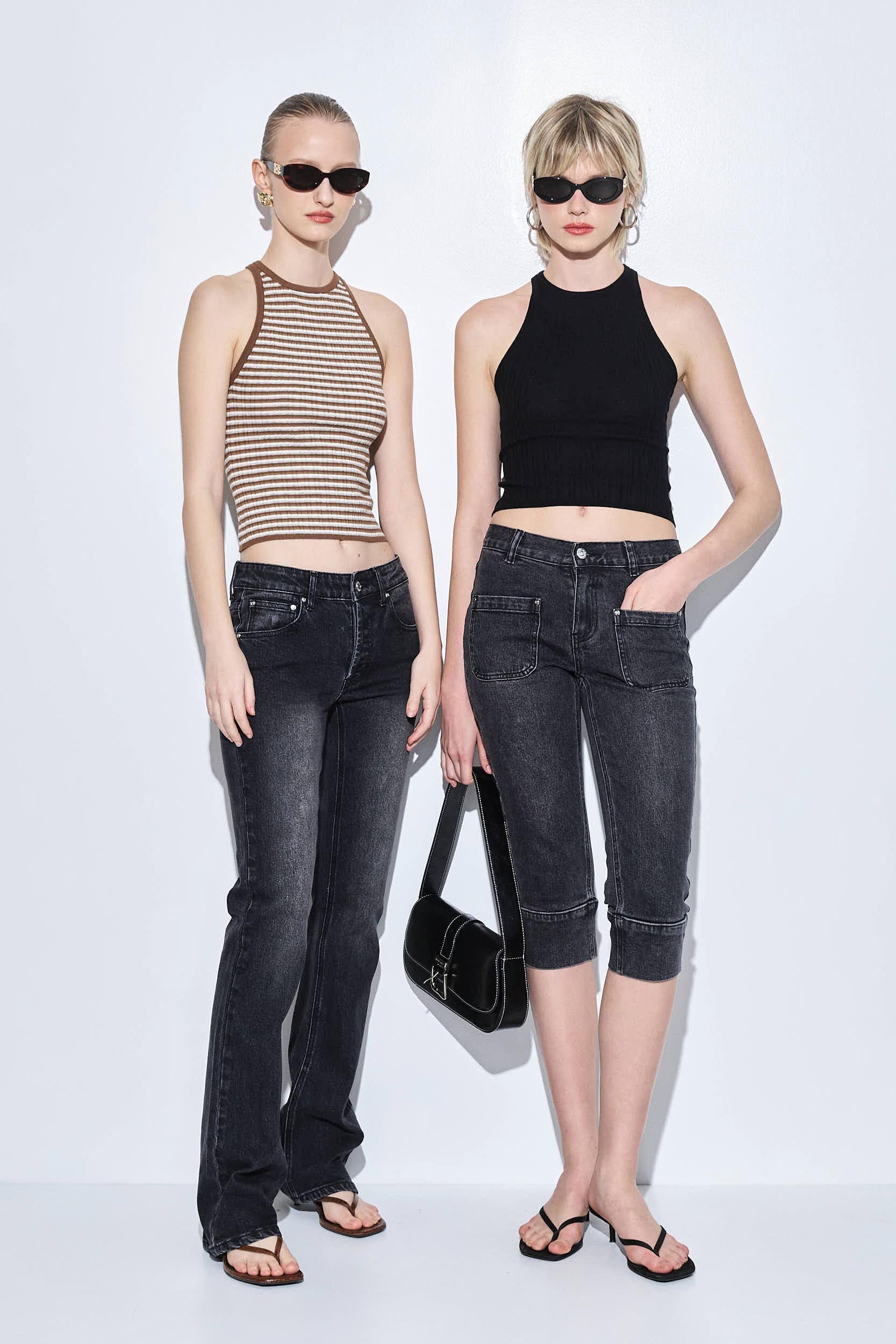 Ribbed Crew Neck Tank Top - Image 8