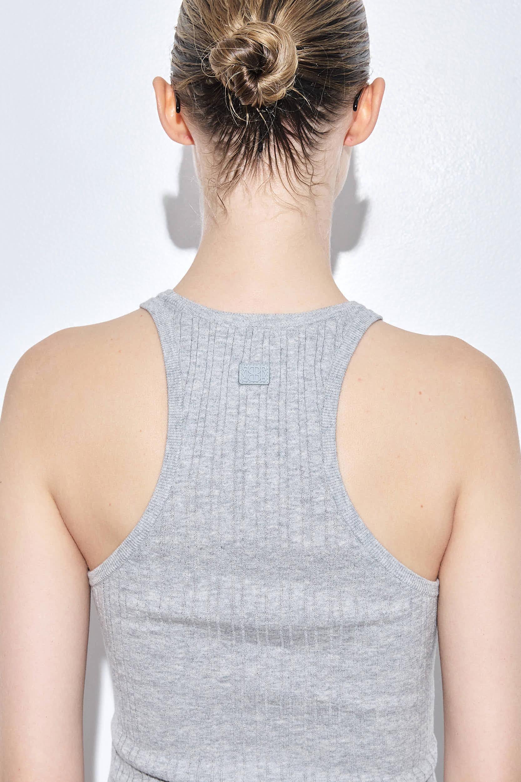 Ribbed Crew Neck Tank Top - Image 6