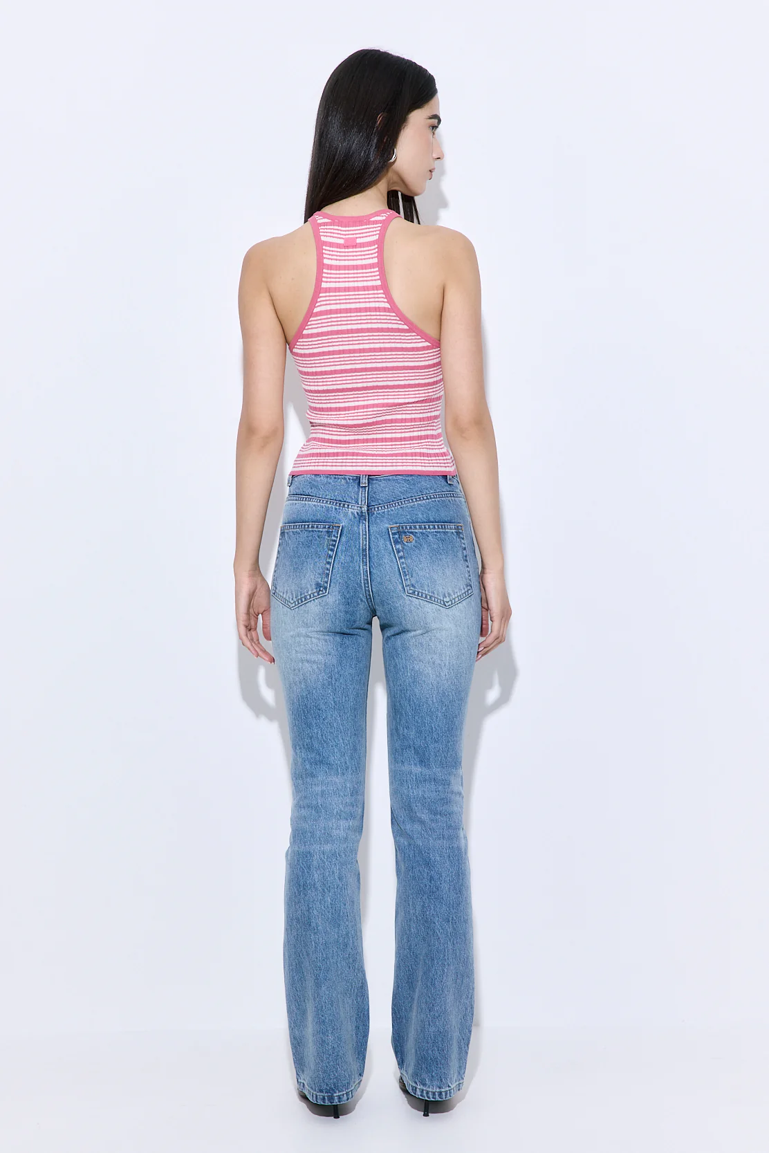 Ribbed Crew Neck Tank Top - Image 5