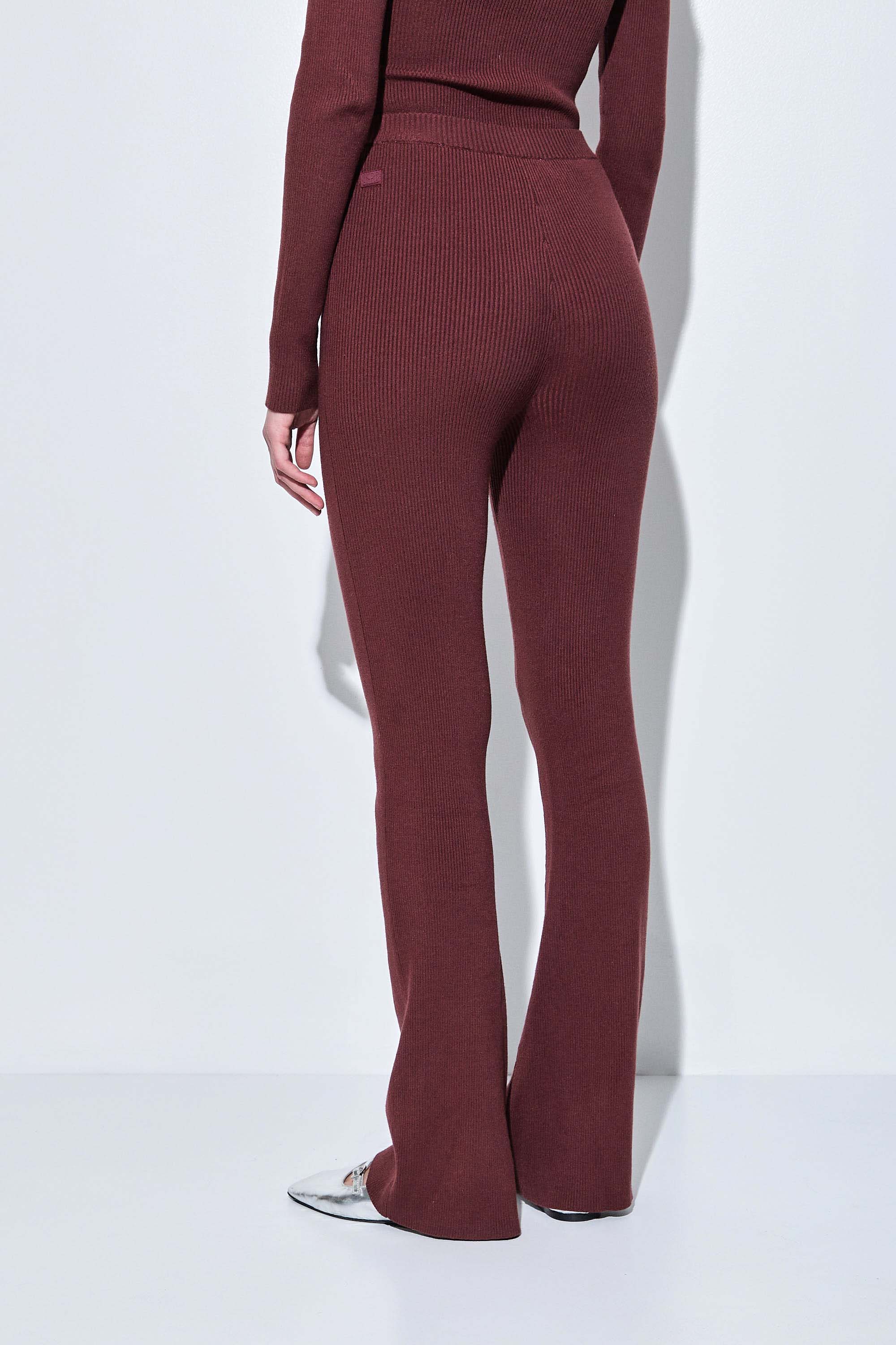 Ribbed Flared Leggings - Image 5