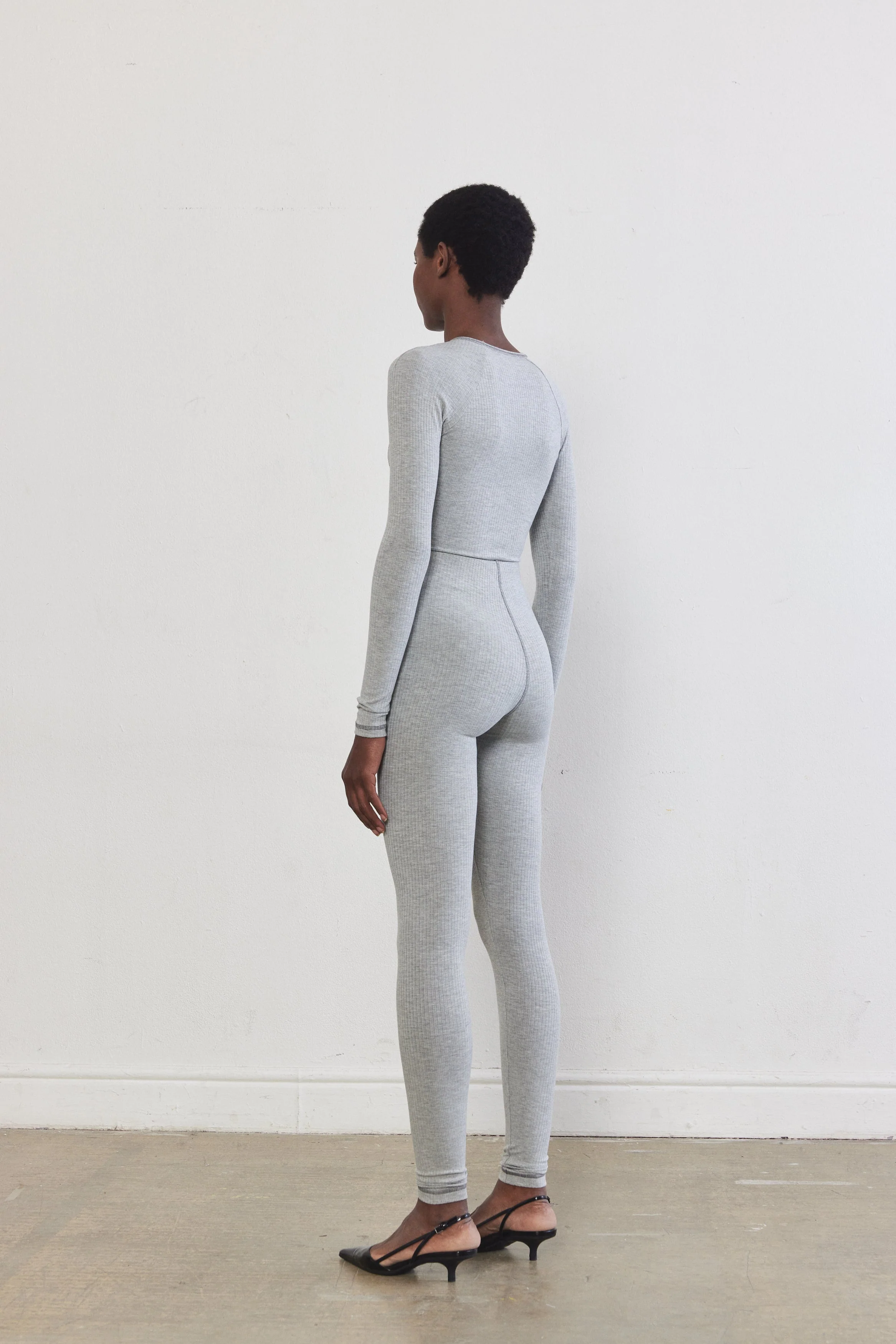 Ribbed Flat-Lock Leggings - Image 7