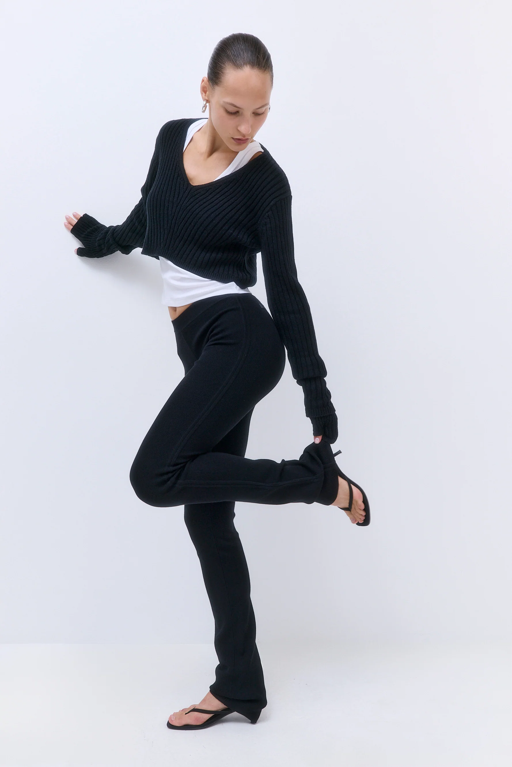 Ribbed Leggings - Image 8
