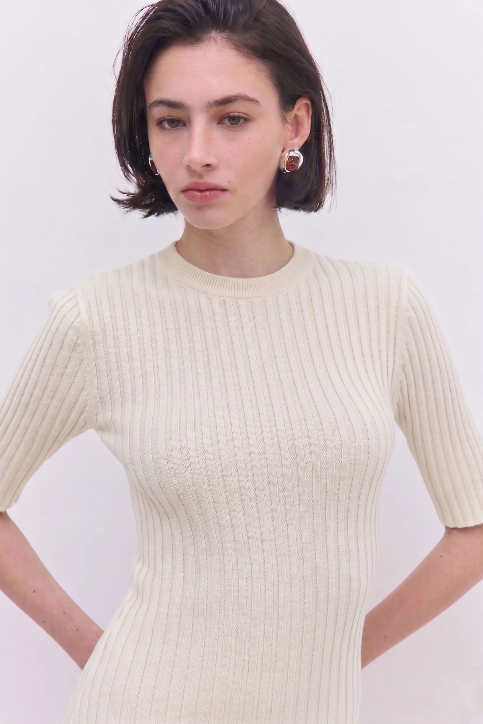 Ribbed Mini Dress - Image 5