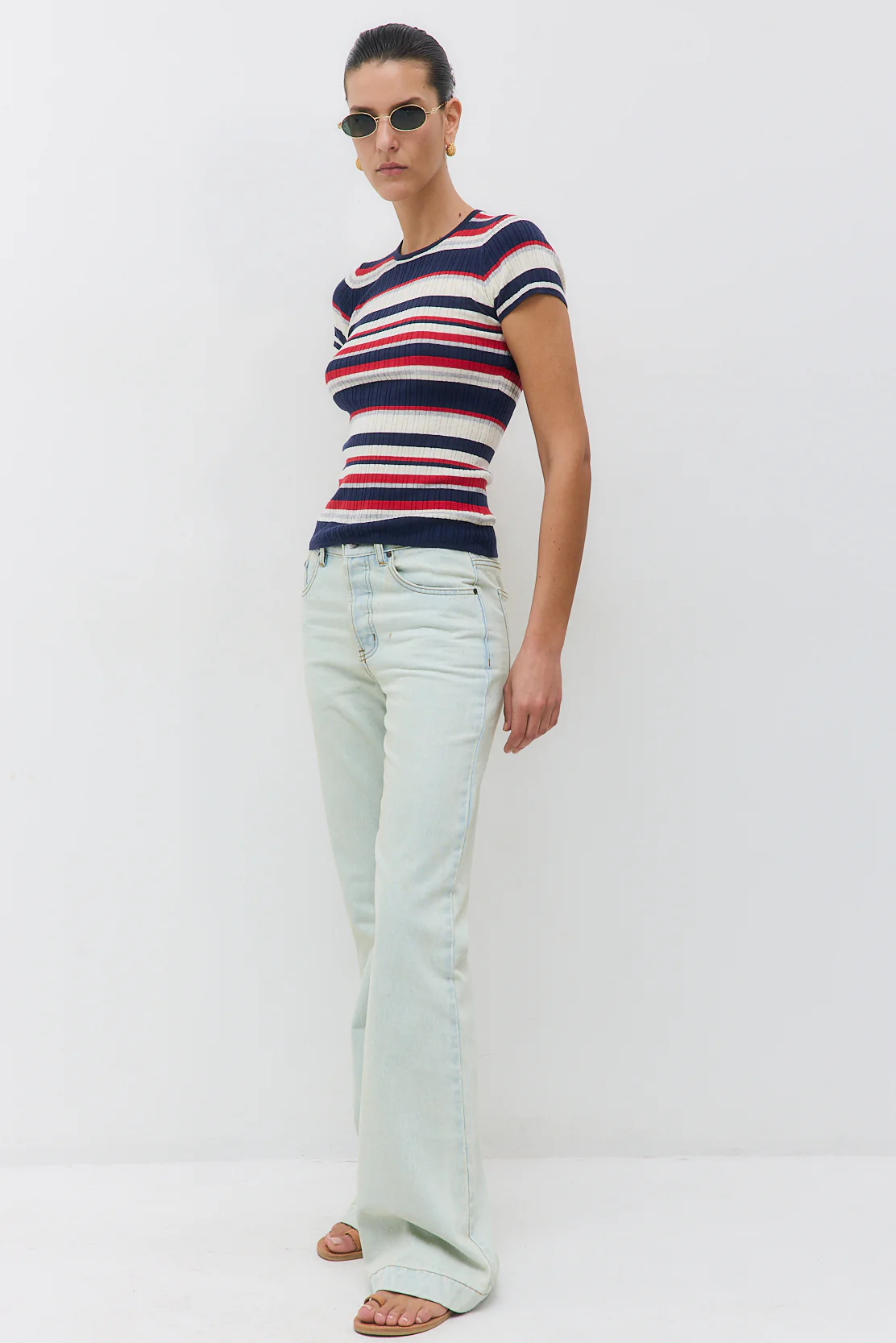 Ribbed Striped Top - Image 3