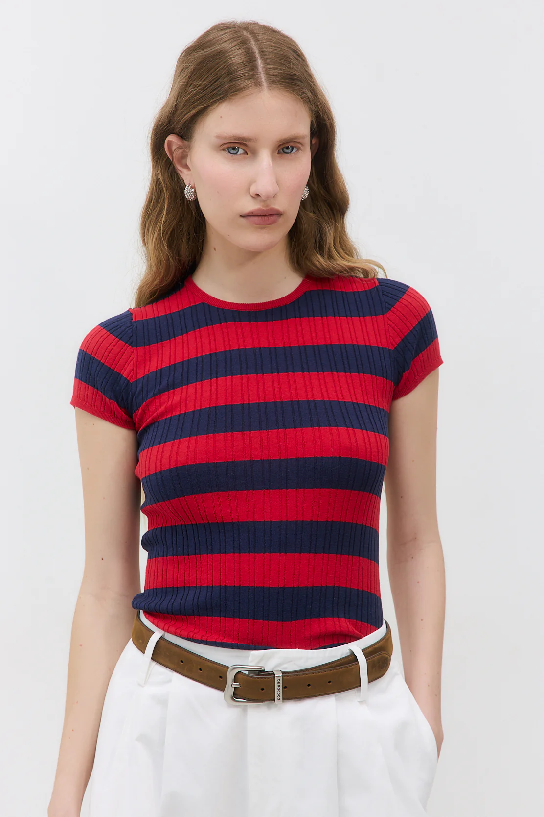 Ribbed Striped Top - Image 6
