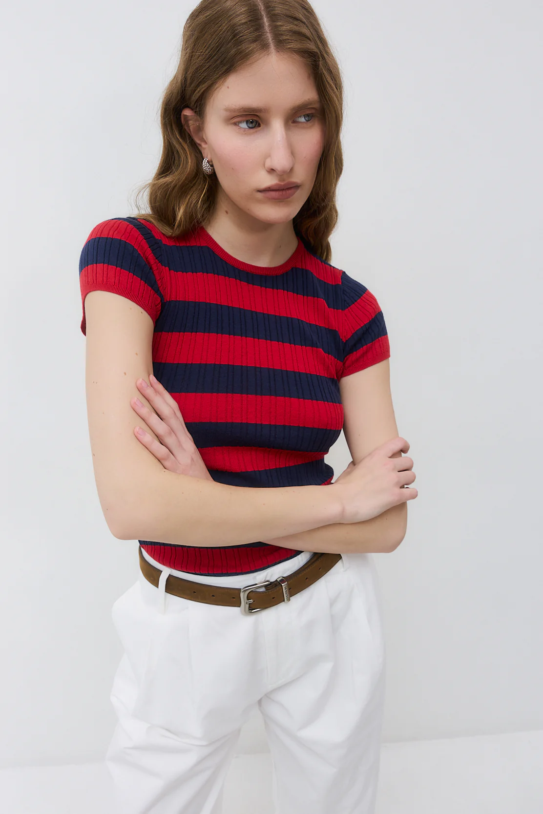 Ribbed Striped Top - Image 7